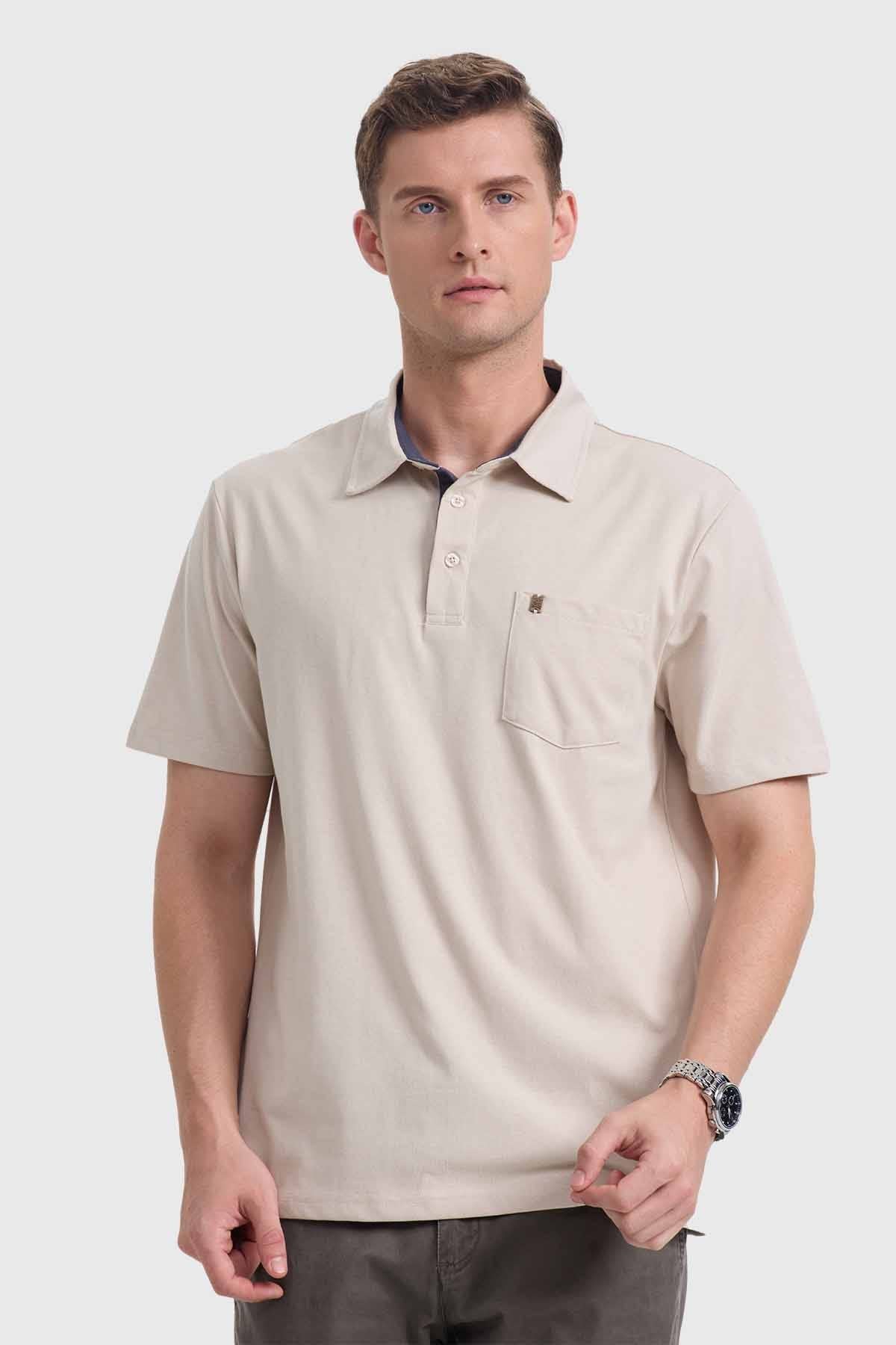 Polera Hombre Beige