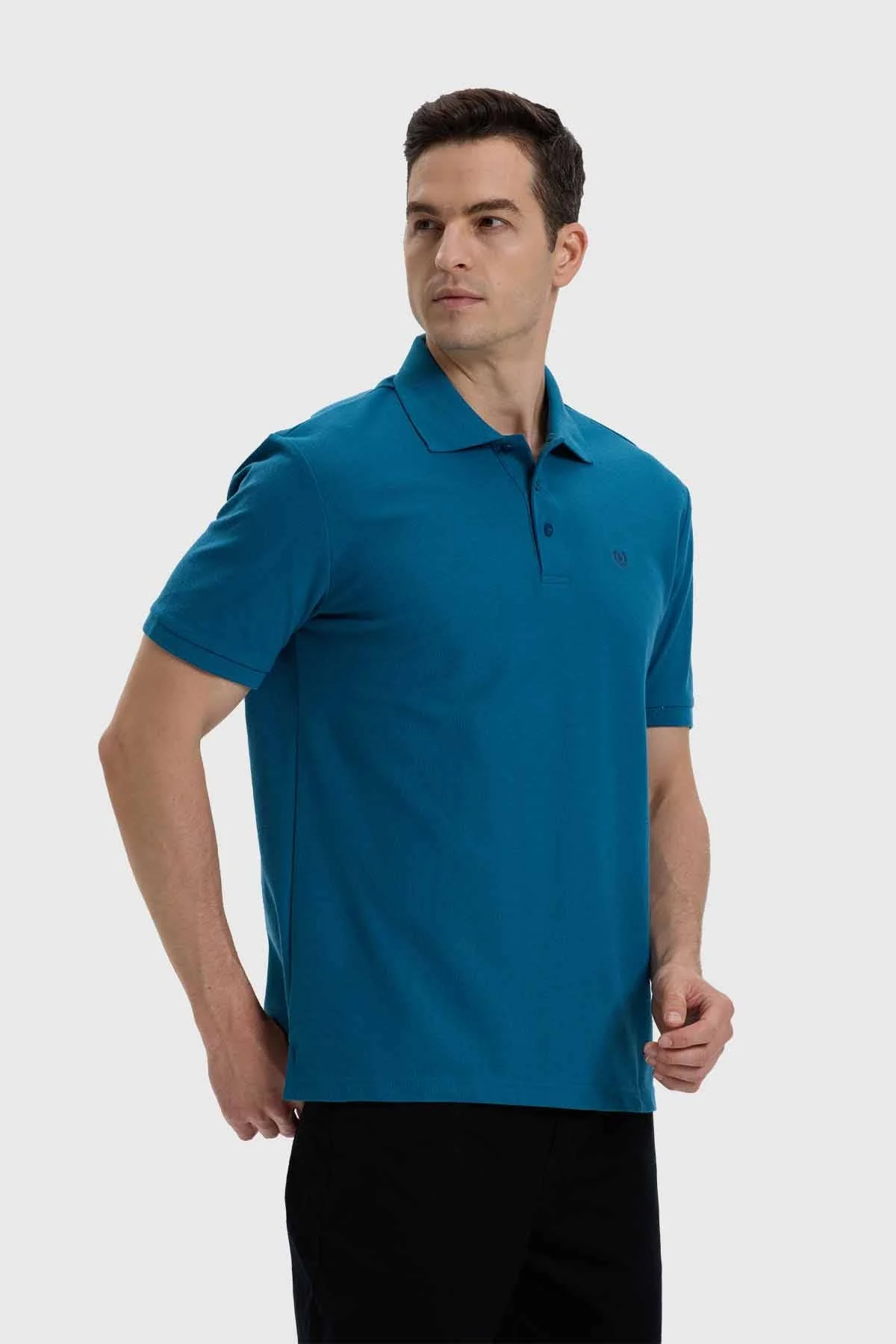 Polera Hombre Con Logo Petróleo - Image 2