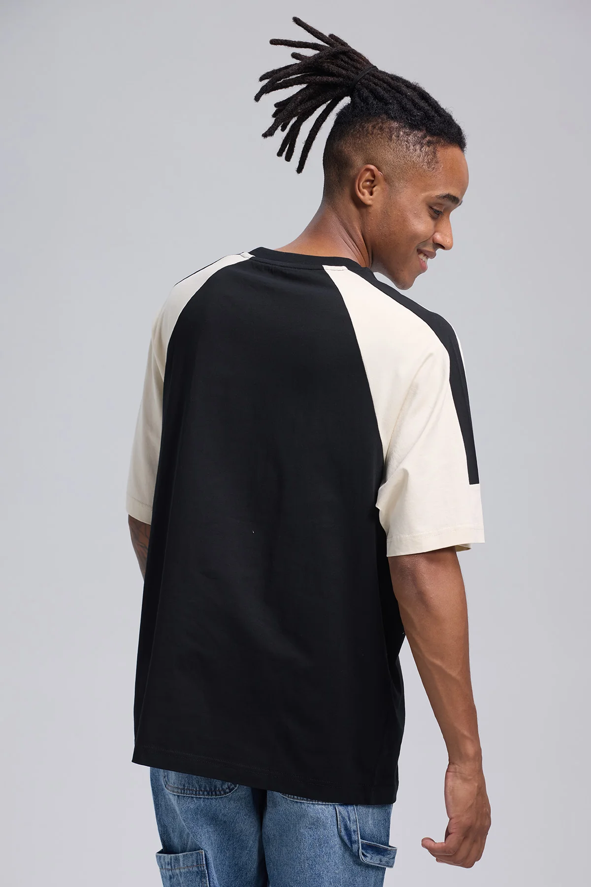 Polera Hombre Manga Contratono Negro - Image 3