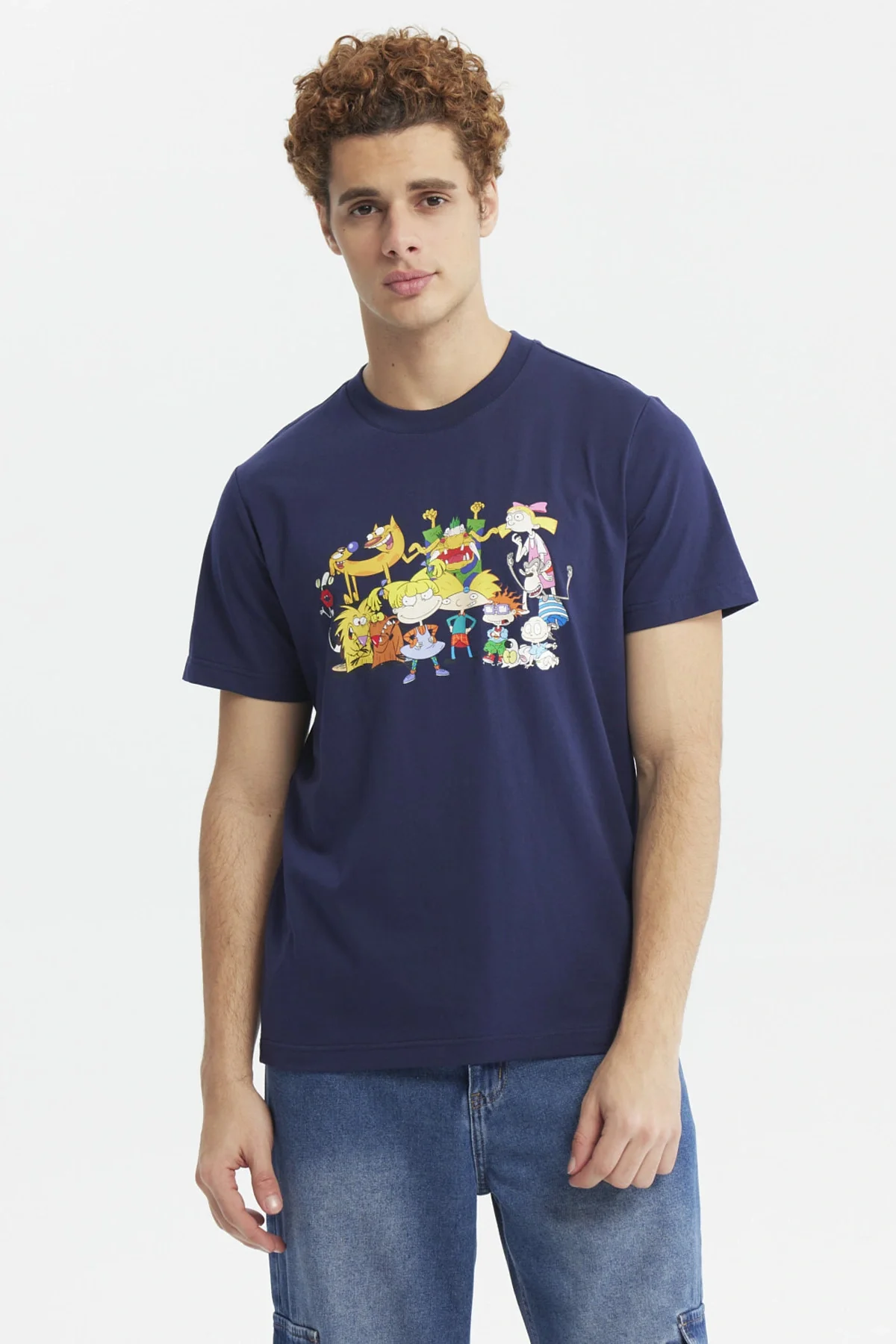 Polera Hombre Nick Azul Marino