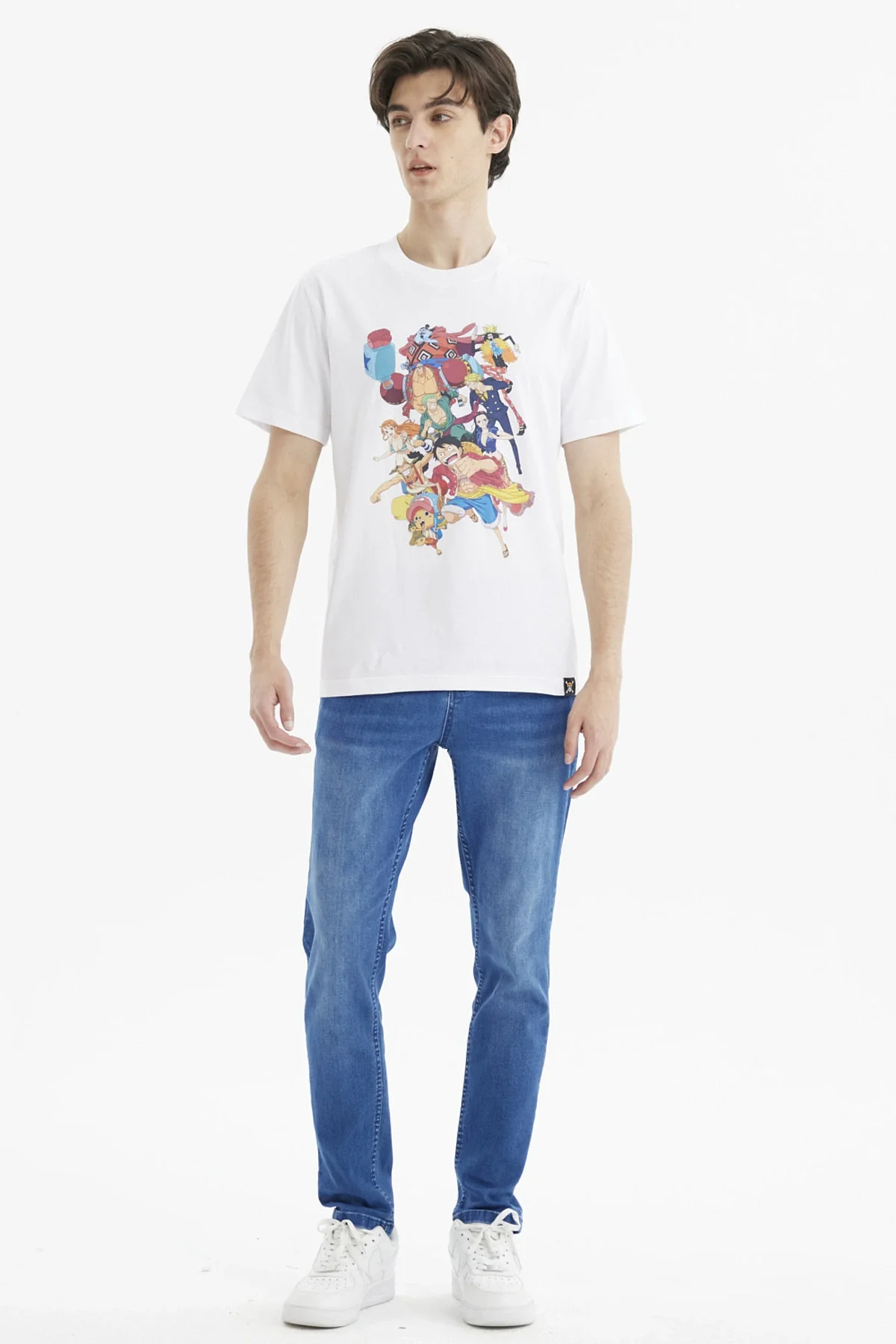 Polera Hombre One Piece Blanco - Image 4