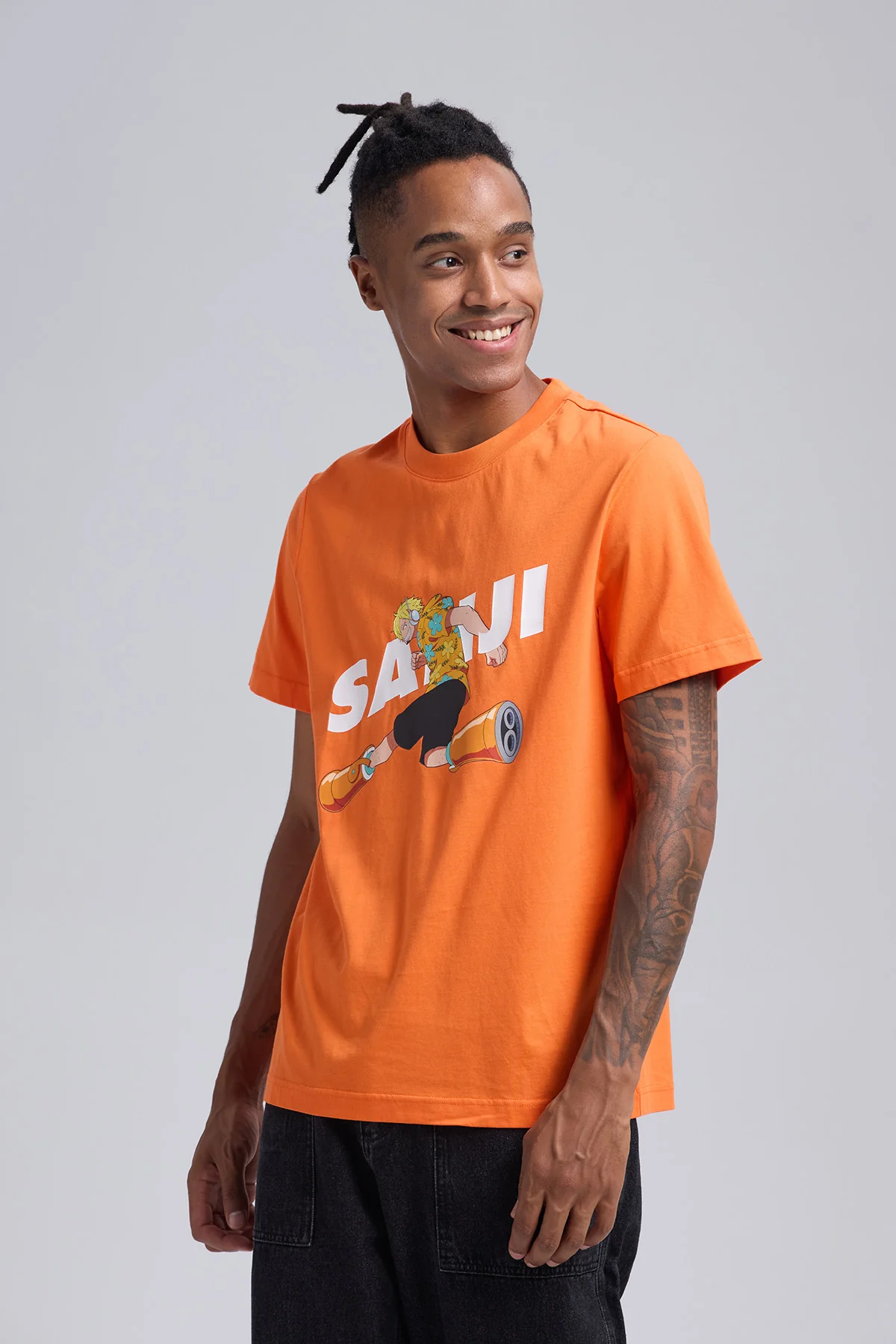 Polera Hombre One Piece Naranjo - Image 2