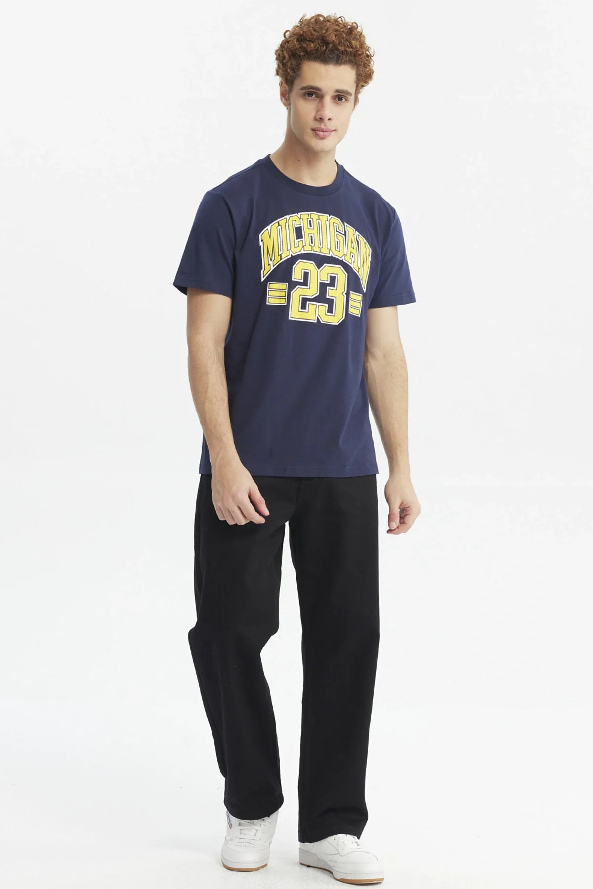 Polera Hombre Oversize Azul - Image 4
