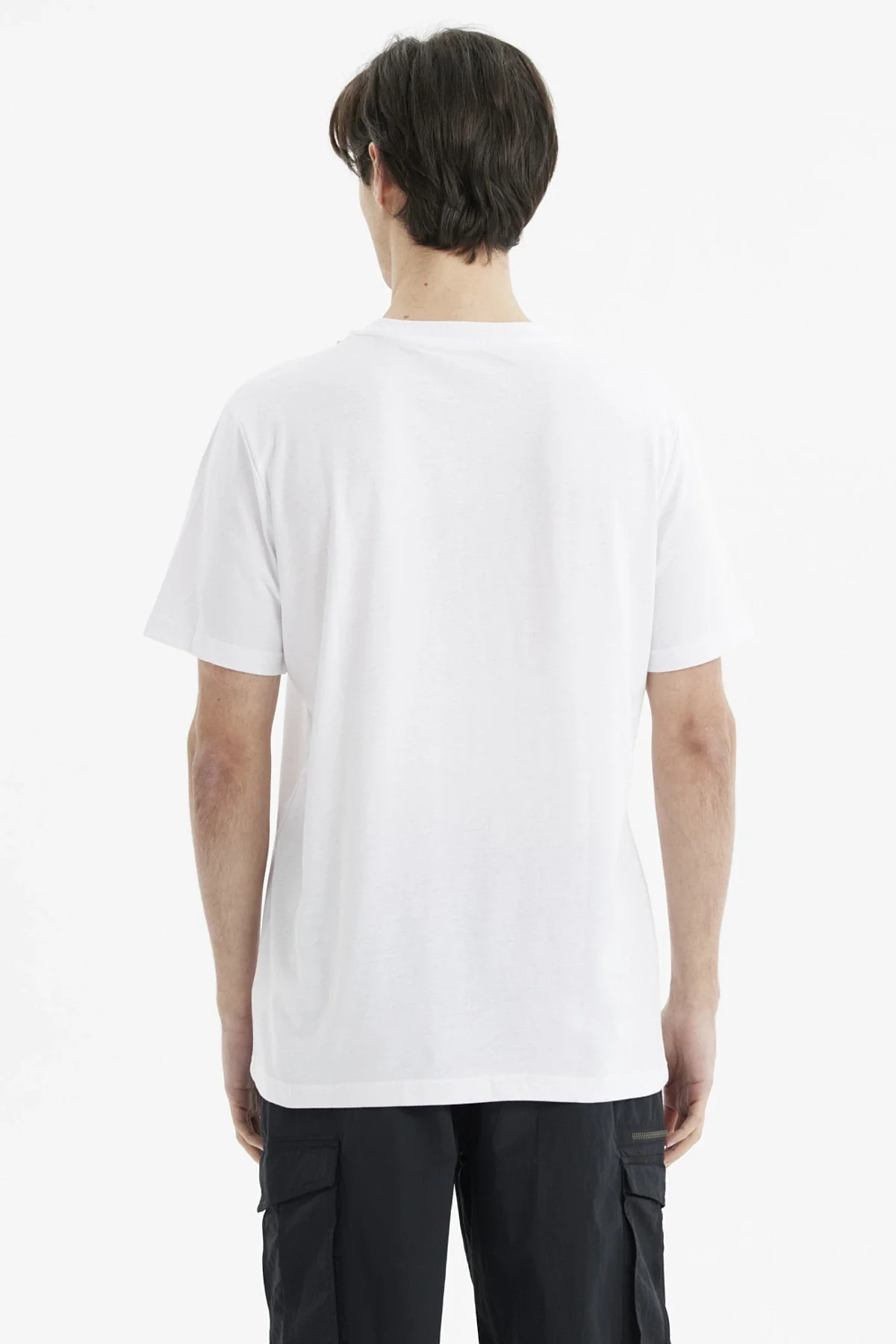 Polera Hombre Oversize Blanco - Image 3