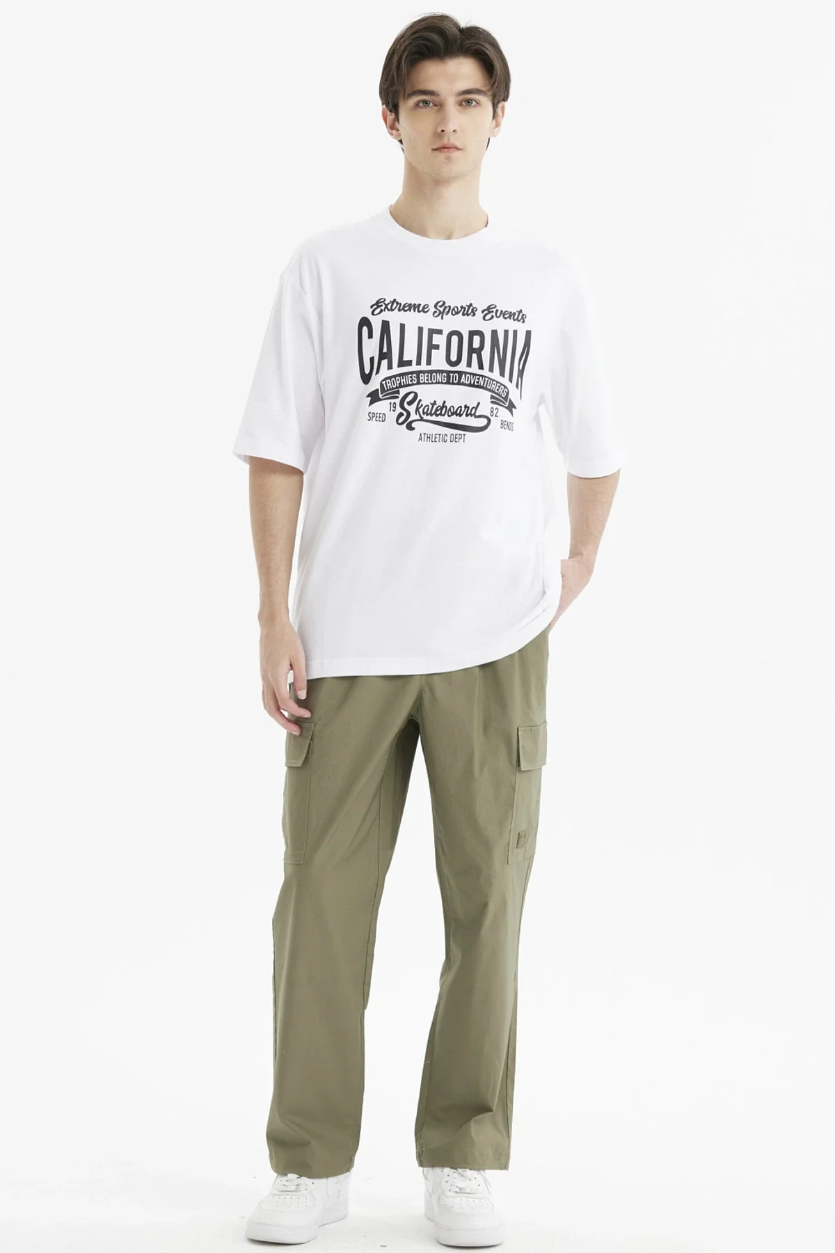 Polera Hombre Oversize Brooklyn Blanco - Image 4