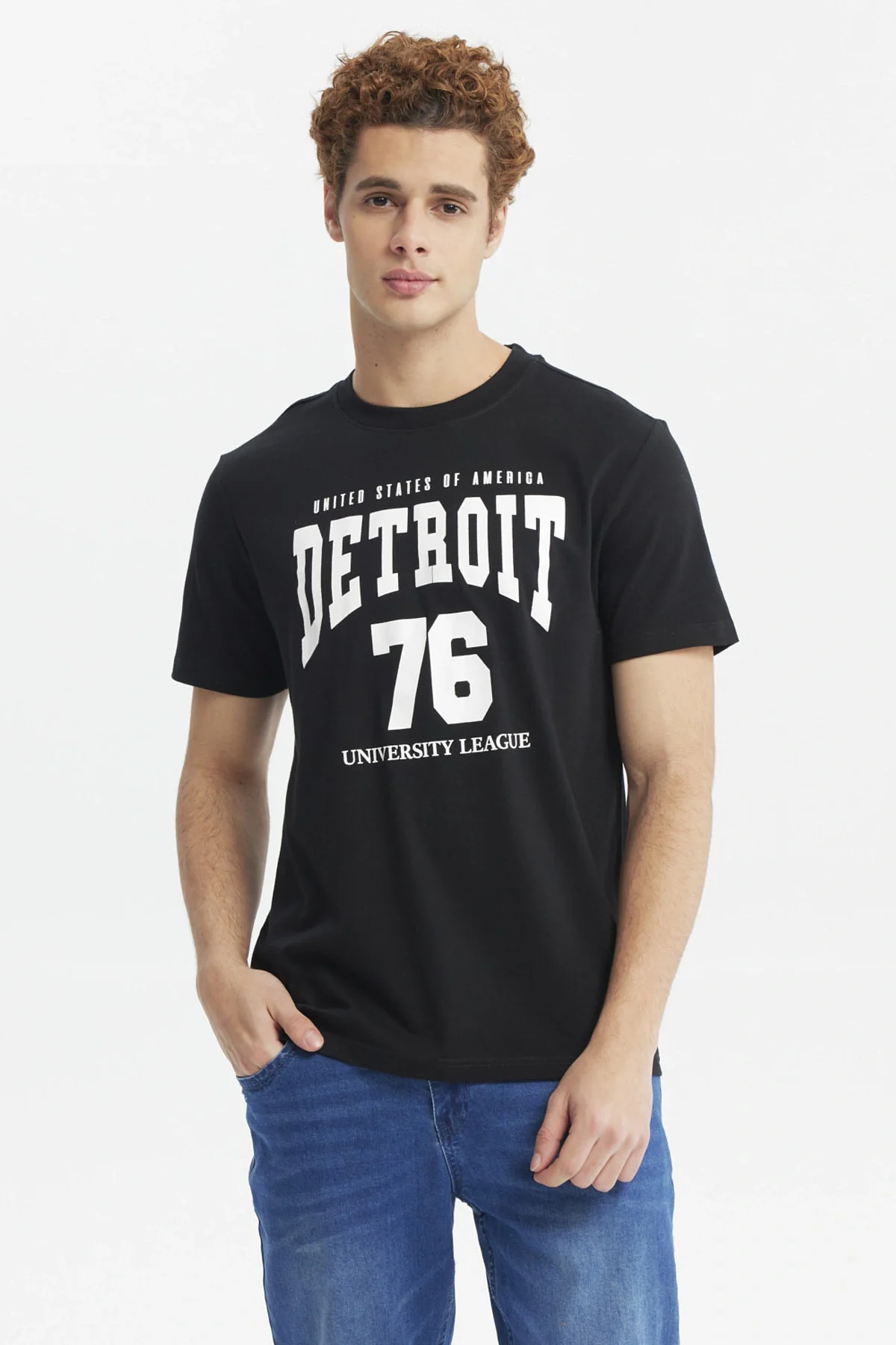 Polera Hombre Oversize Negro