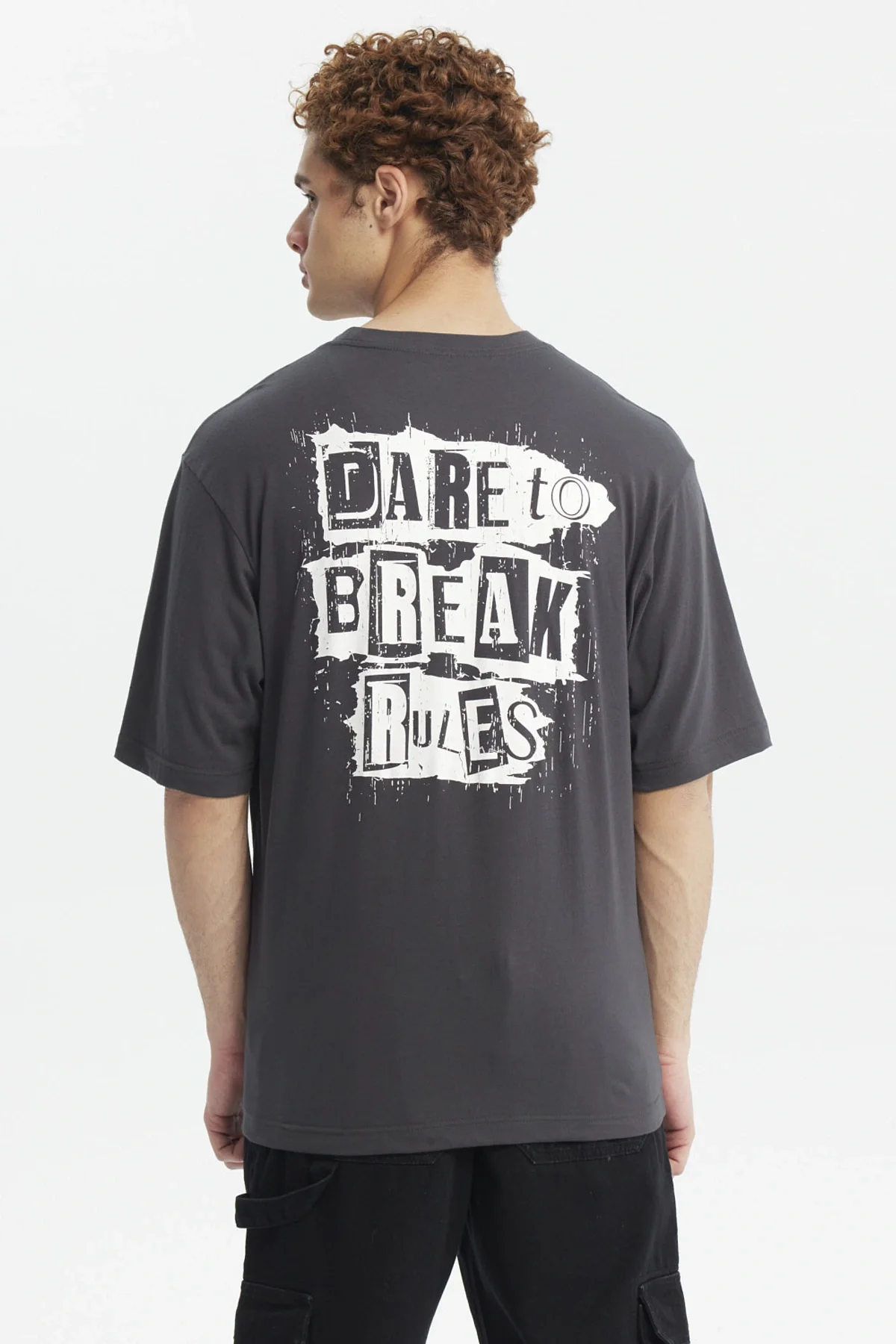 Polera Hombre Oversize Print Marengo - Image 2