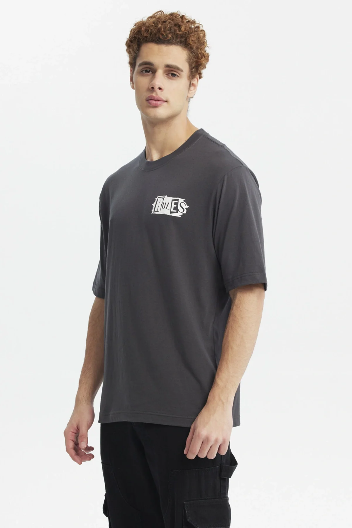 Polera Hombre Oversize Print Marengo - Image 4