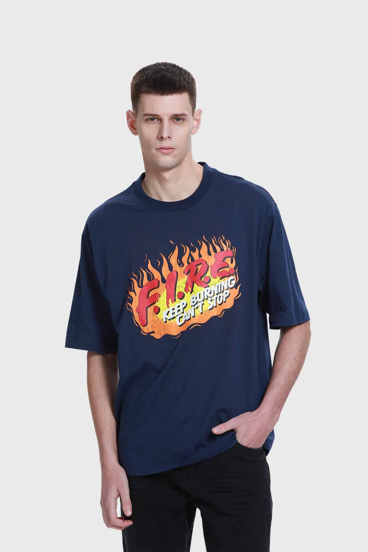 Polera Hombre Azul