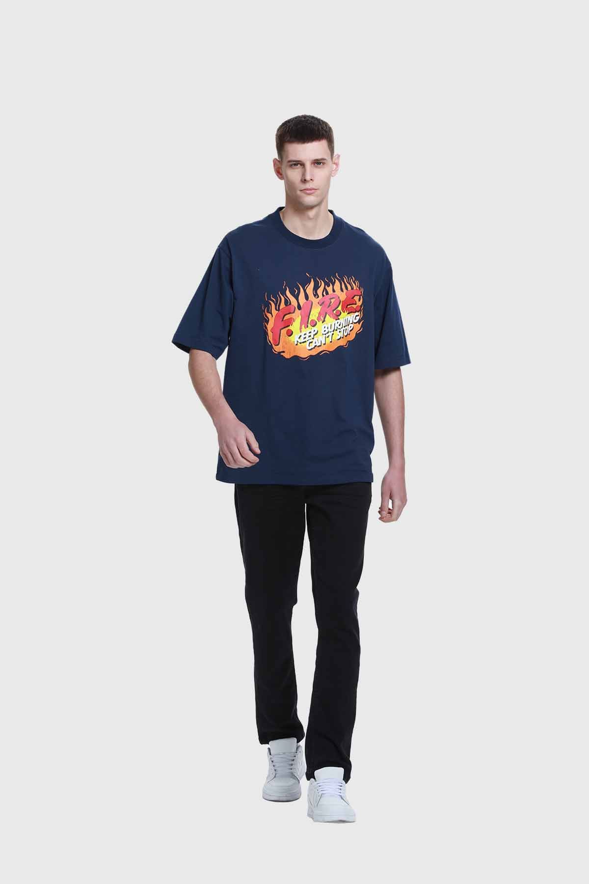 Polera Hombre Azul - Image 4