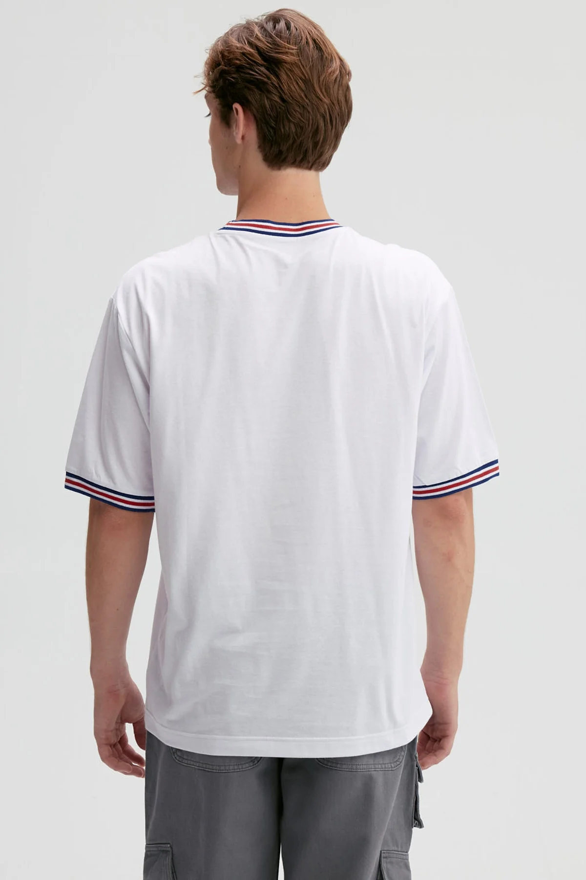 Polera Hombre Print Blanco - Image 2