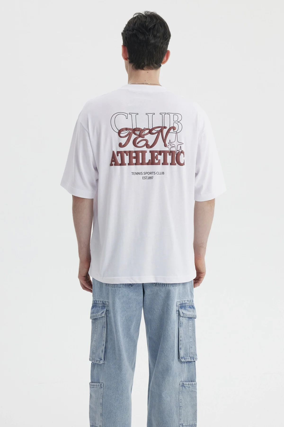 Polera Hombre Print Blanco - Image 2