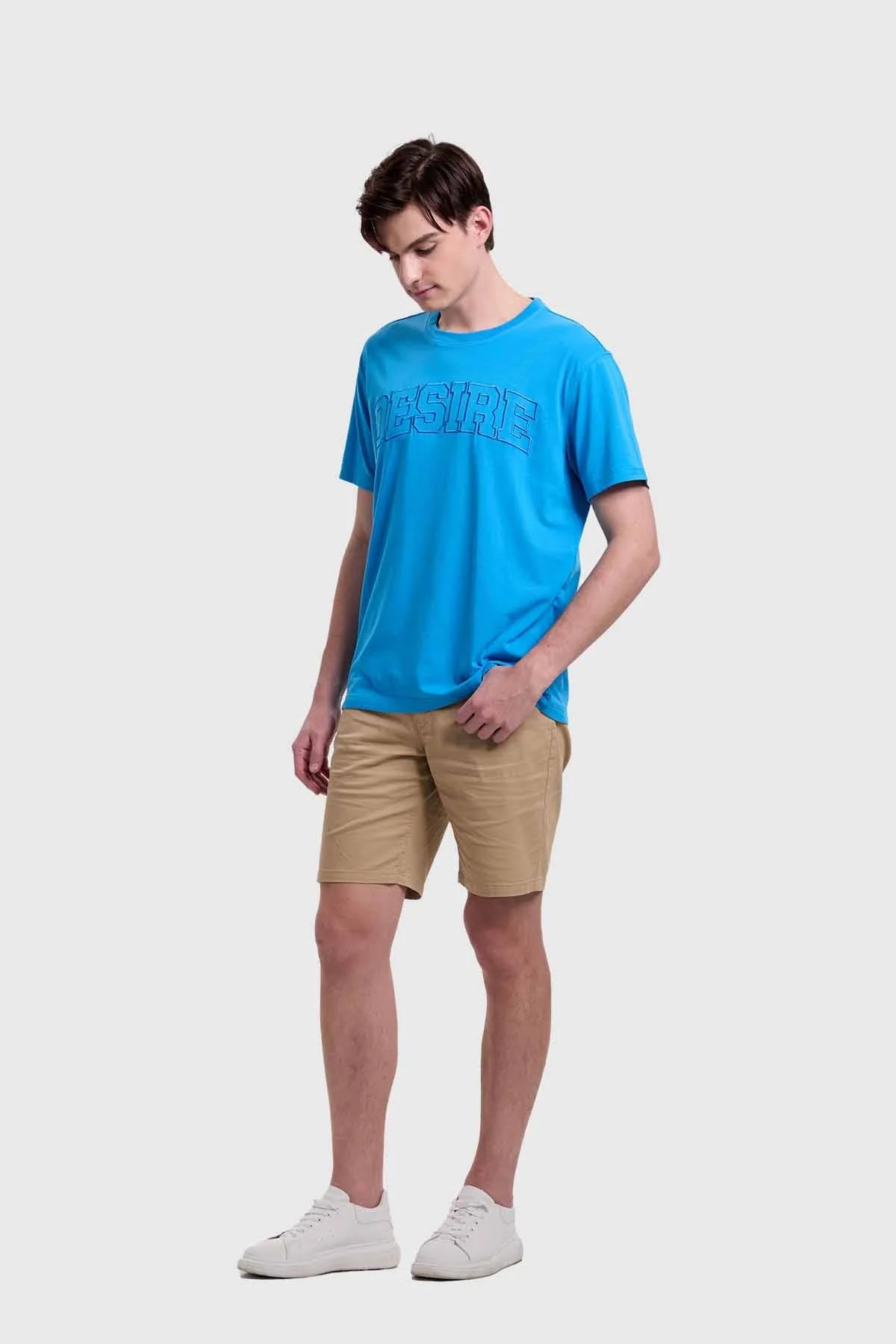 Polera Hombre Print Celeste - Image 4