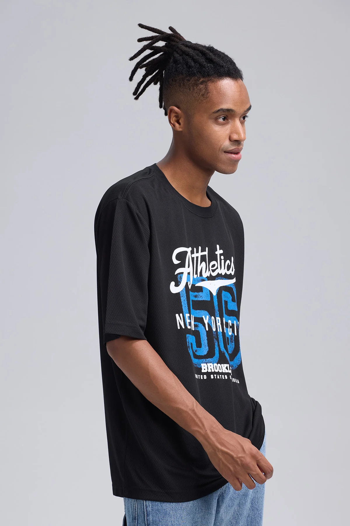 Polera Hombre Print Número Negro - Image 2