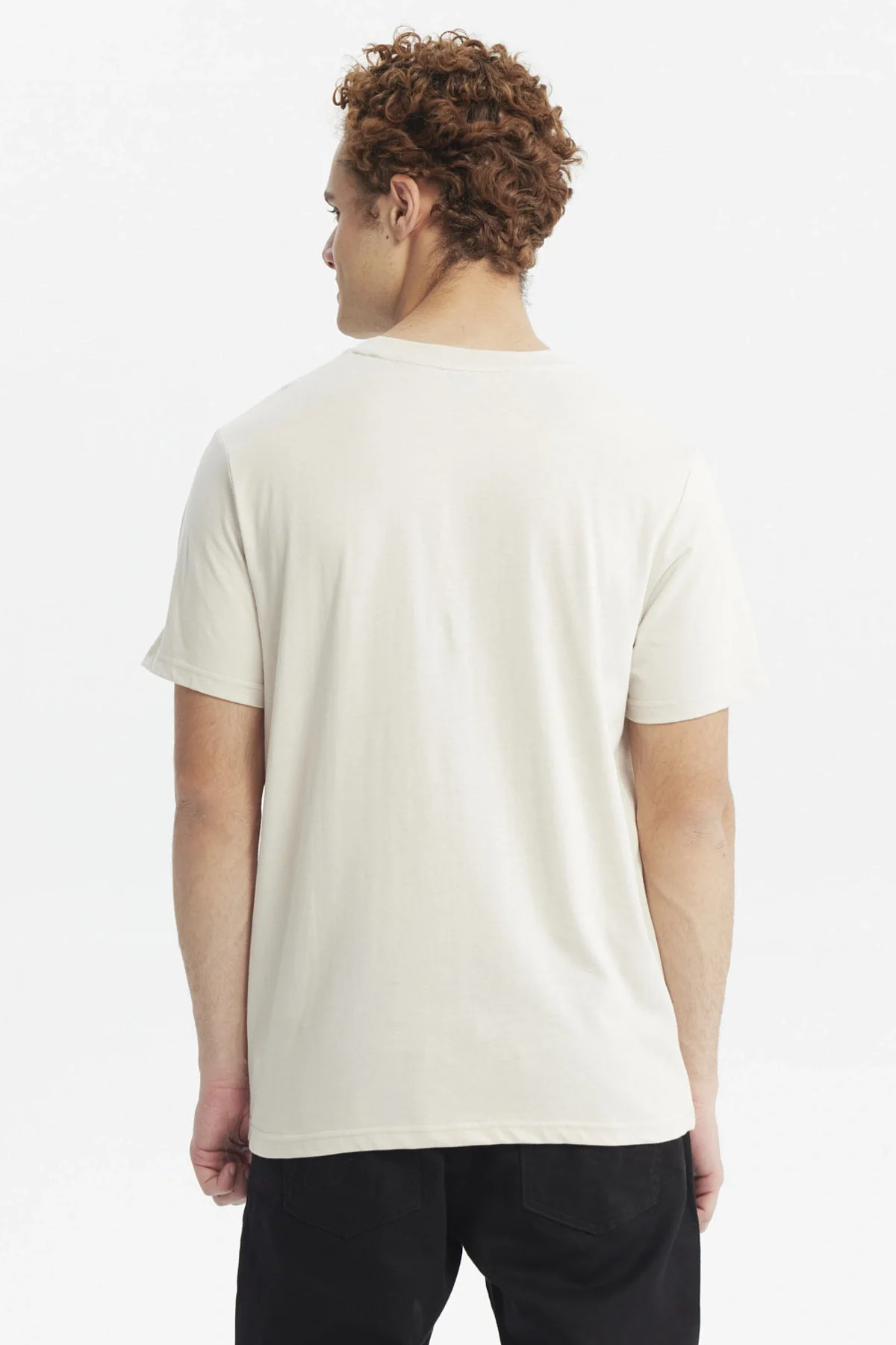 Polera Hombre Regular Fit City Beige - Image 3