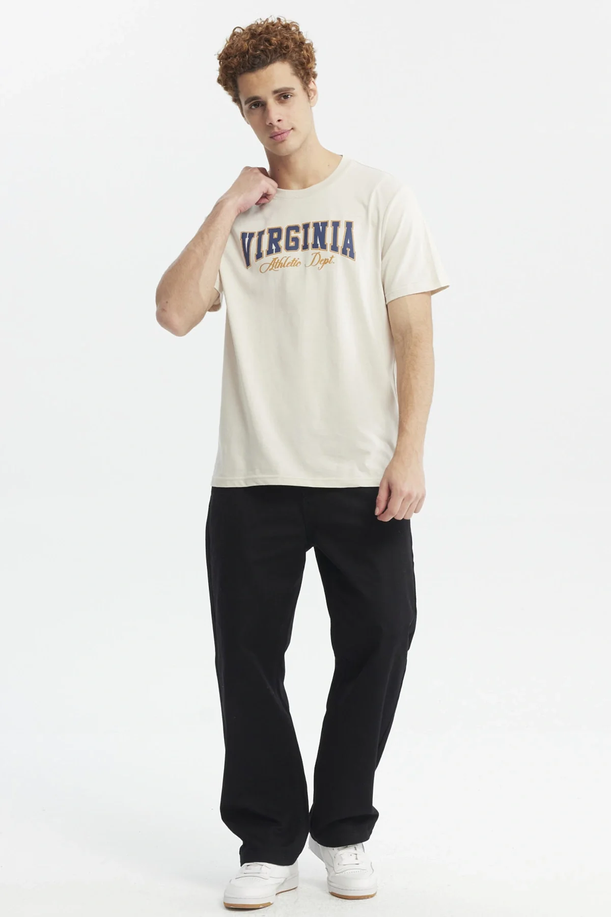 Polera Hombre Regular Fit City Beige - Image 4