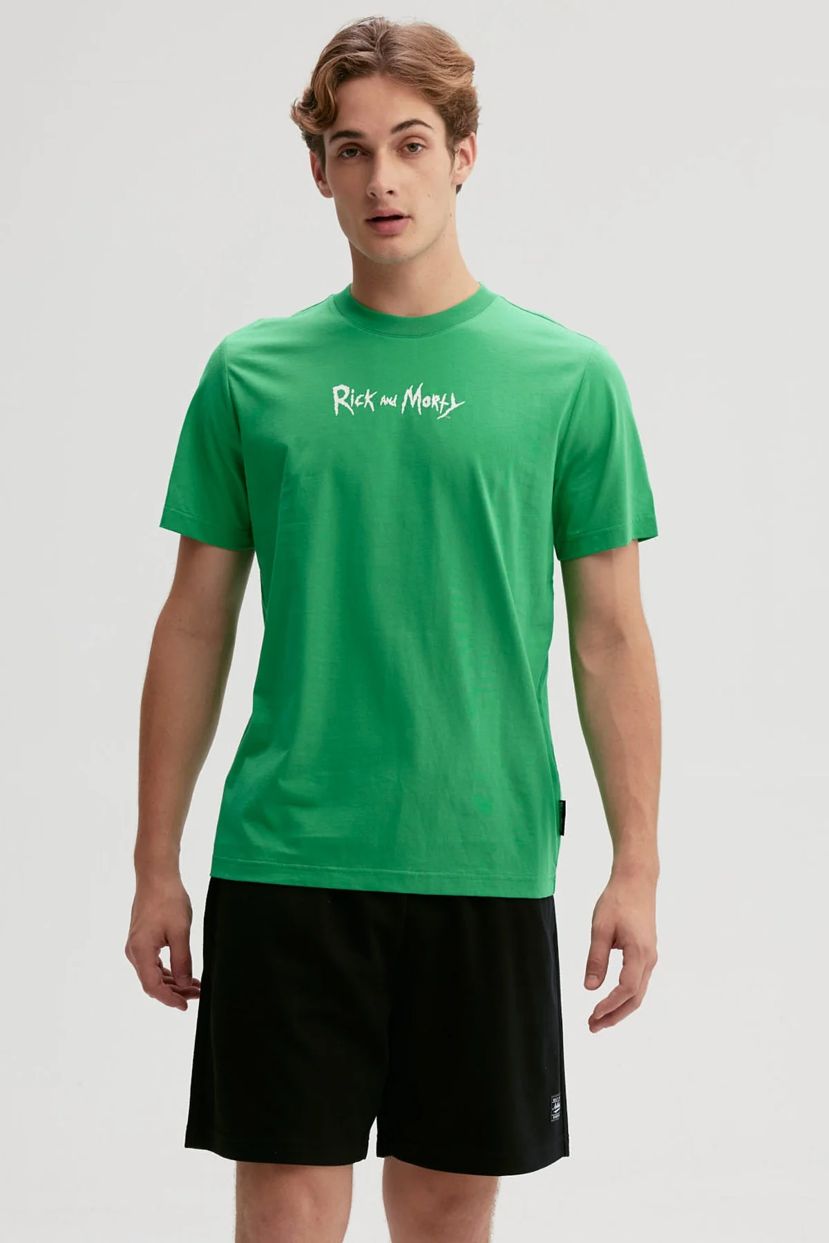 Polera Hombre Rick & Morty Verde