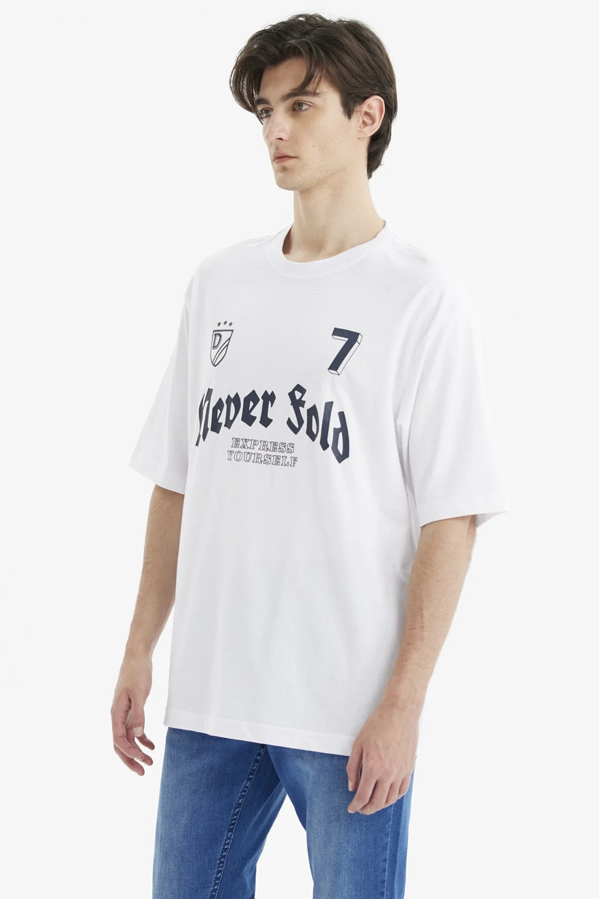 Polera Hombre Slim Blanco - Image 2