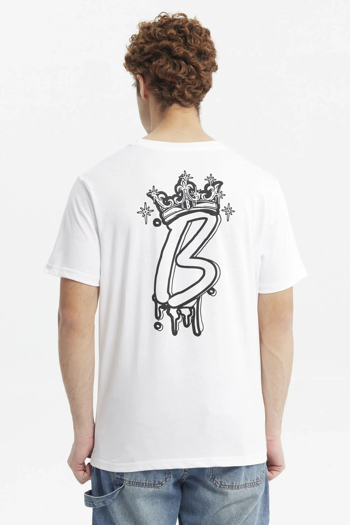 Polera Hombre Slim Blanco - Image 3