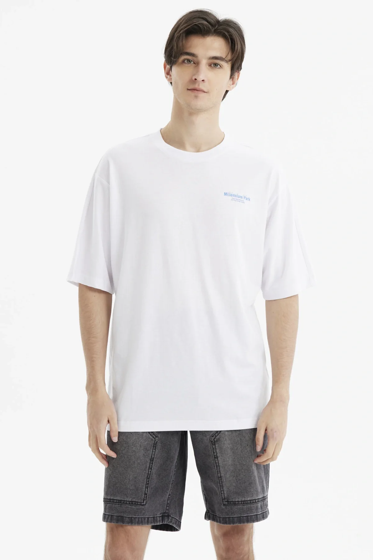 Polera Hombre Slim Blanco