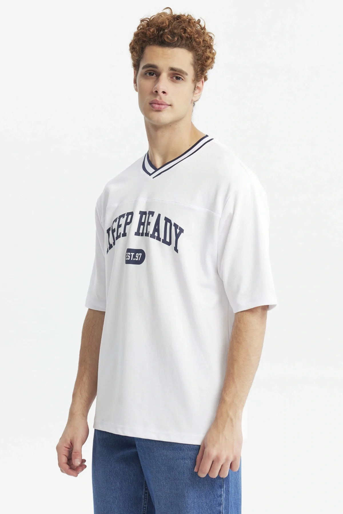 Polera Hombre Slim Blanco - Image 2