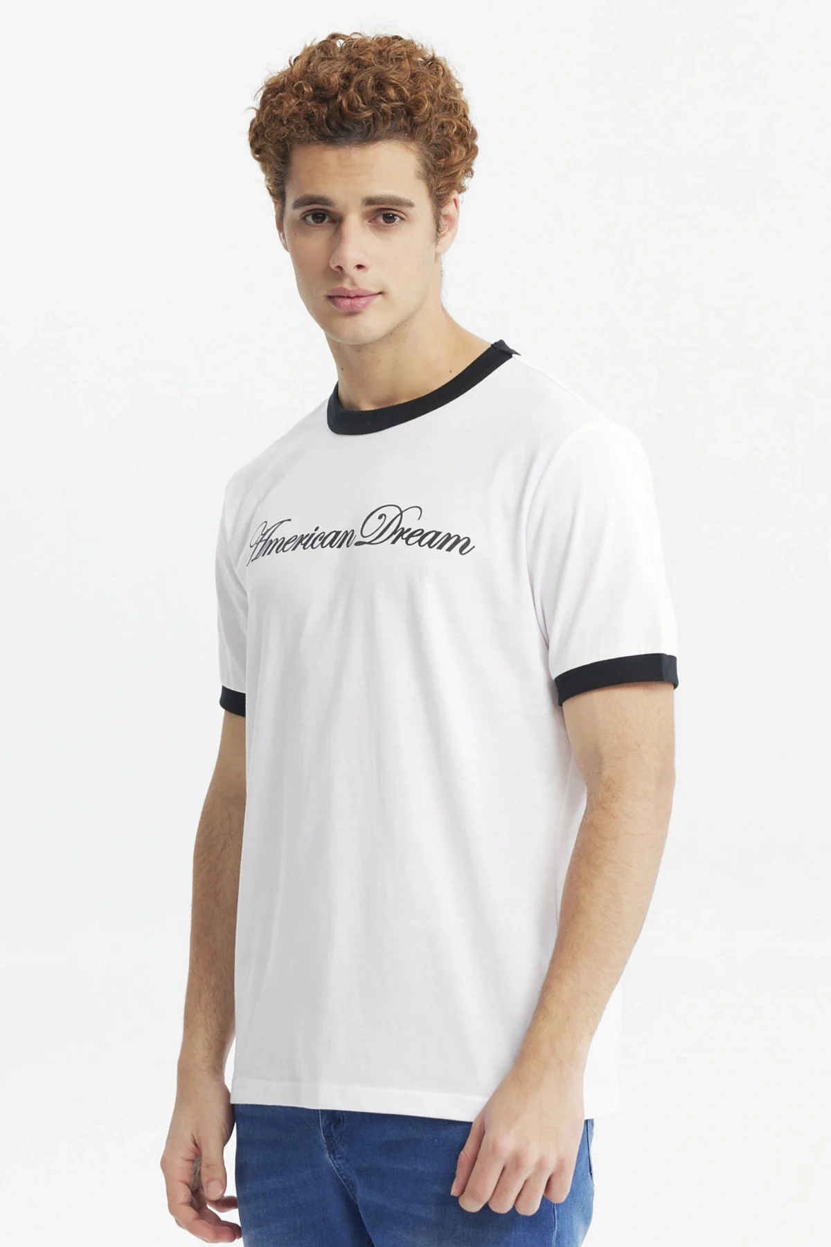 Polera Hombre Slim Blanco - Image 2