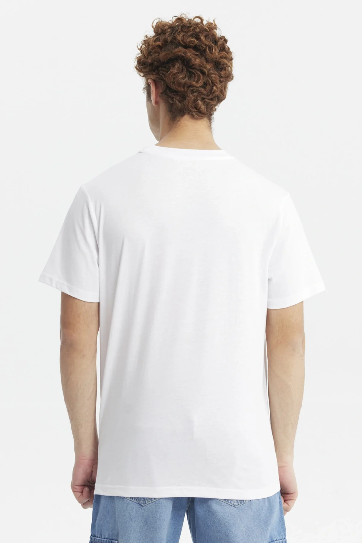 Polera Hombre Slim Blanco - Image 3
