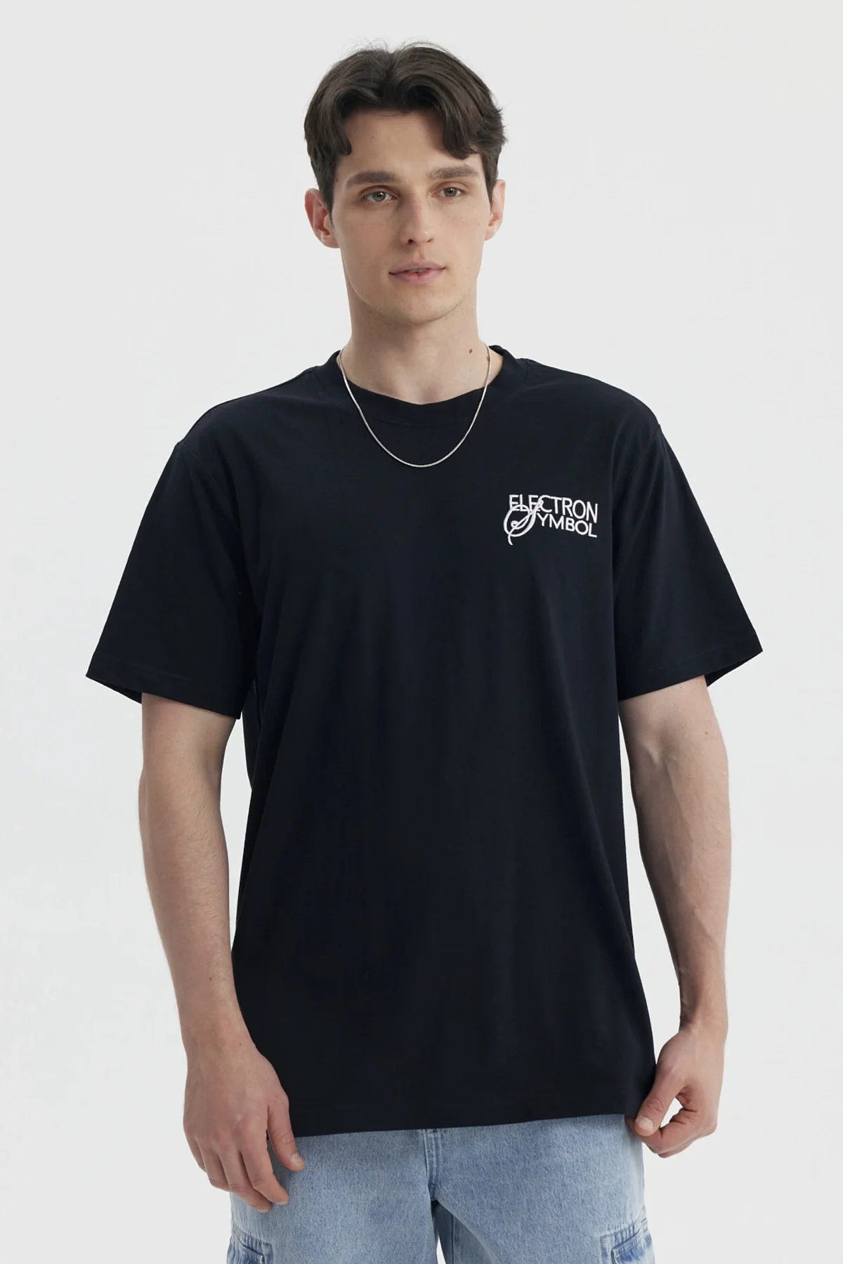 Polera Hombre Slim Negro