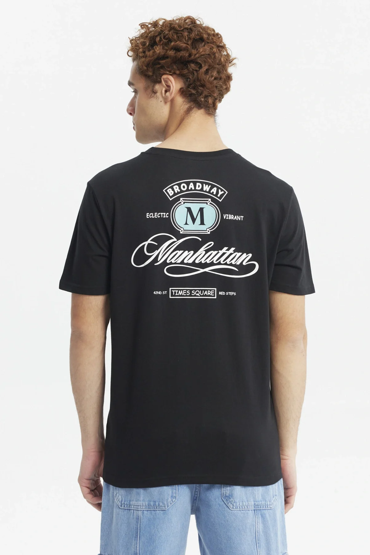 Polera Hombre Slim Negro - Image 3