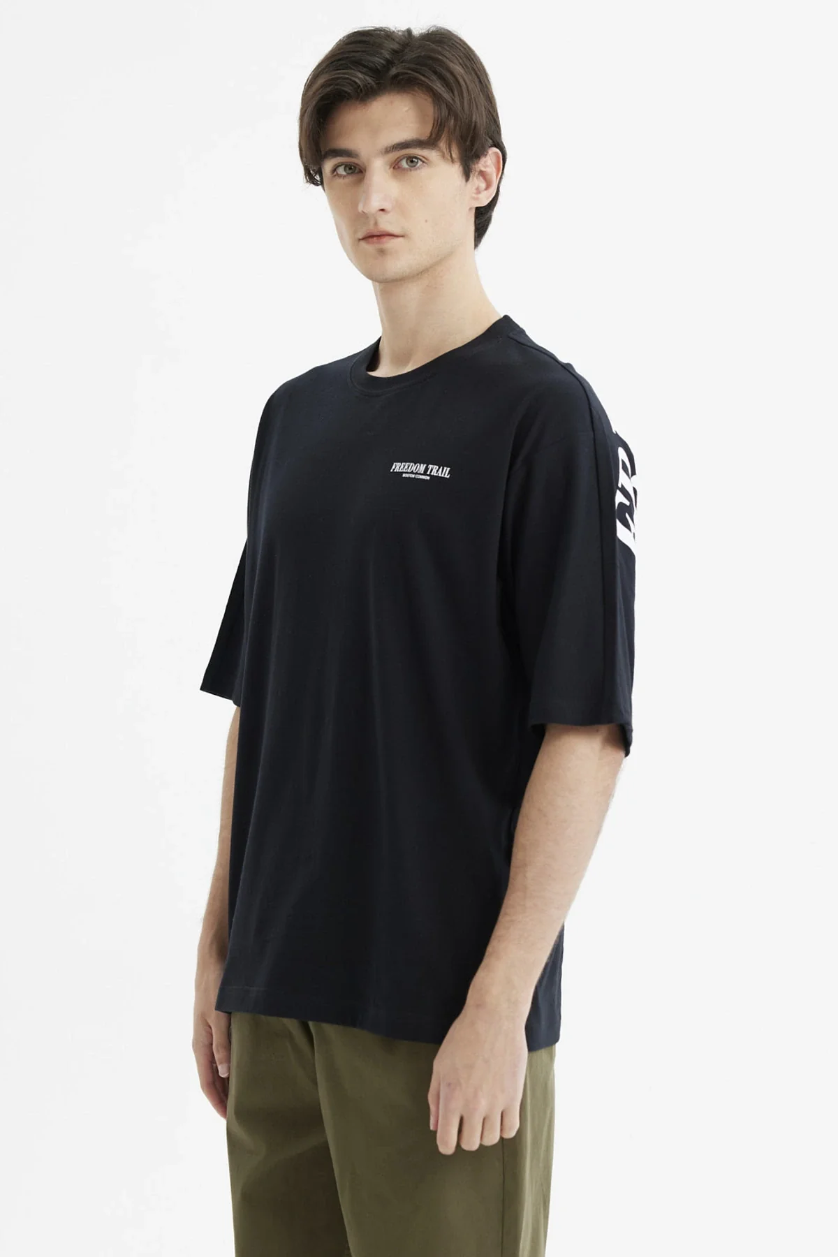 Polera Hombre Slim Negro - Image 3