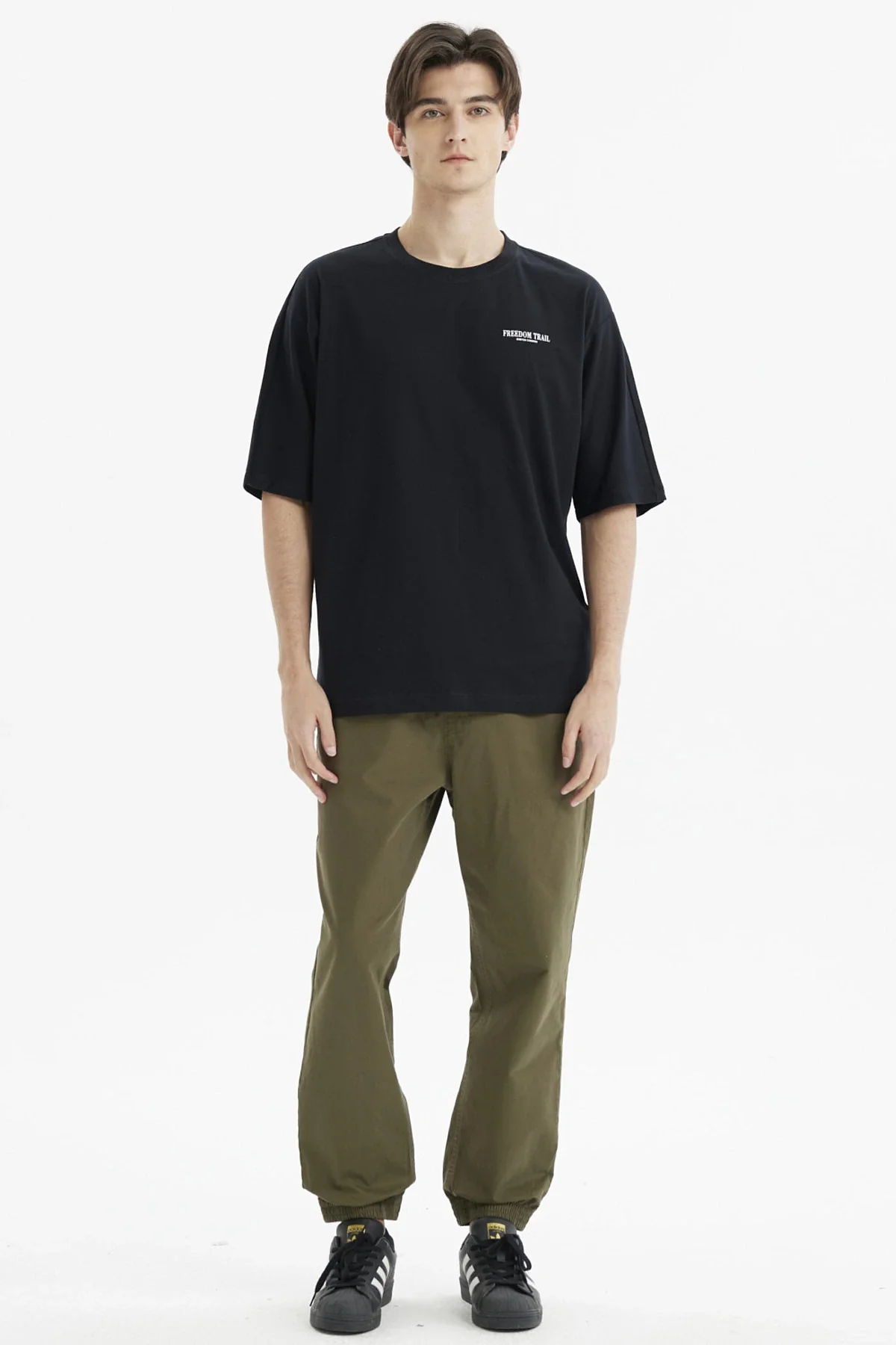 Polera Hombre Slim Negro - Image 4