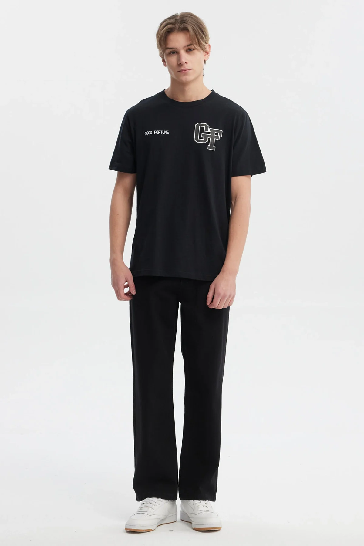 Polera Hombre Slim Negro - Image 4