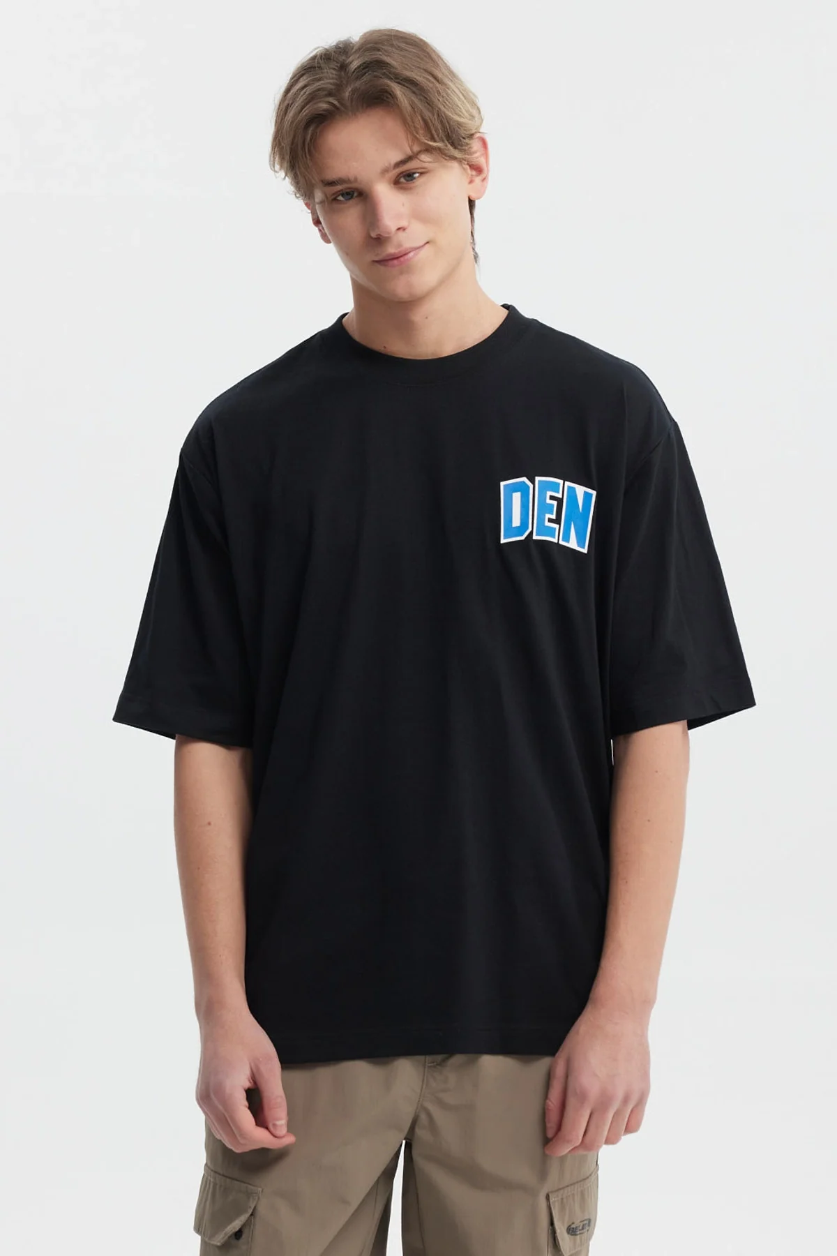 Polera Hombre Slim Negro