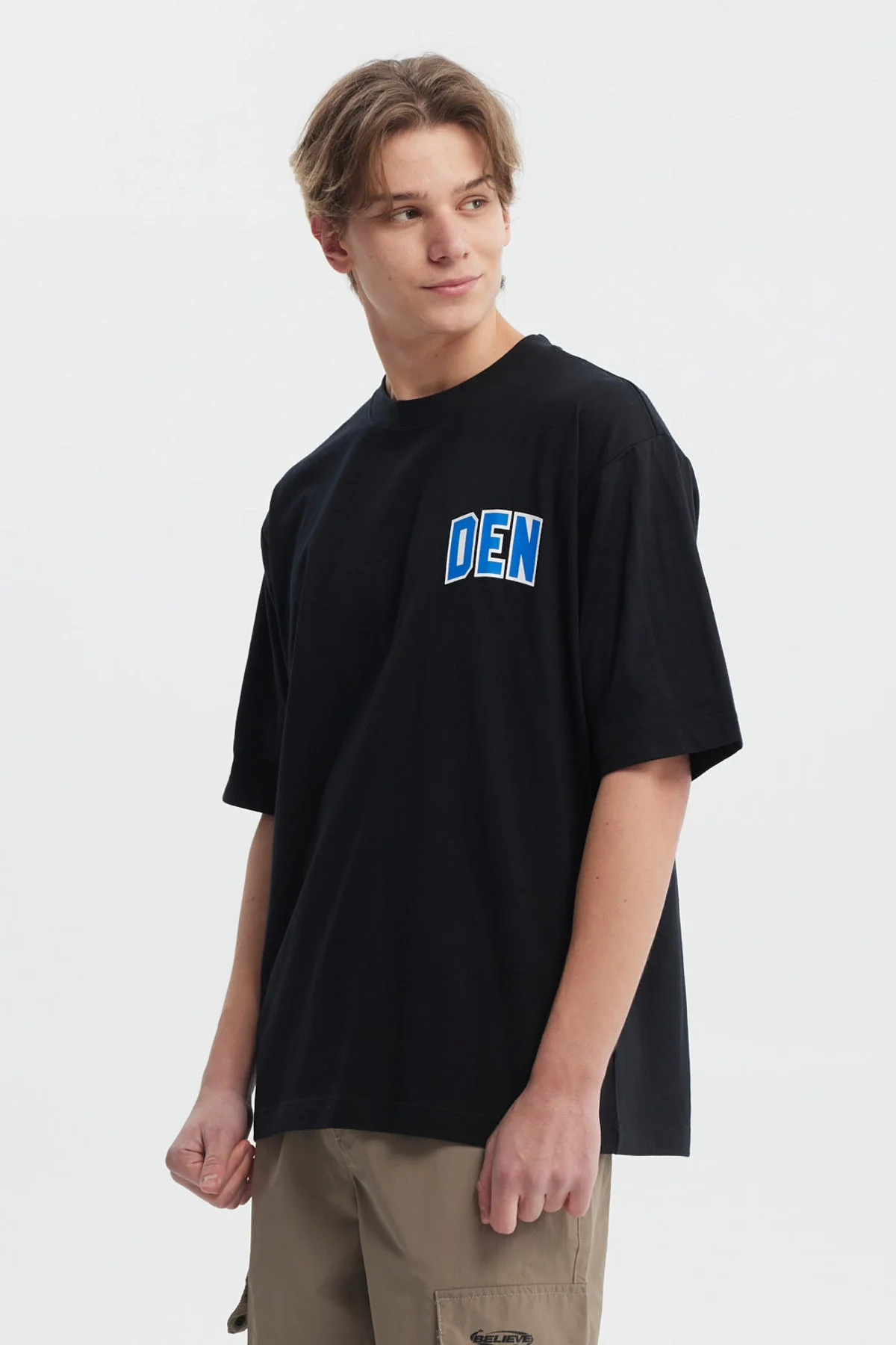 Polera Hombre Slim Negro - Image 2