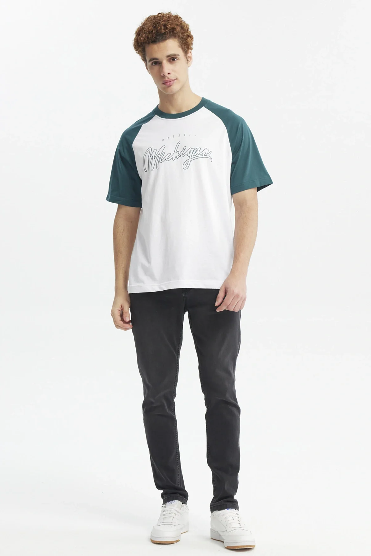 Polera Hombre Slim Verde - Image 4