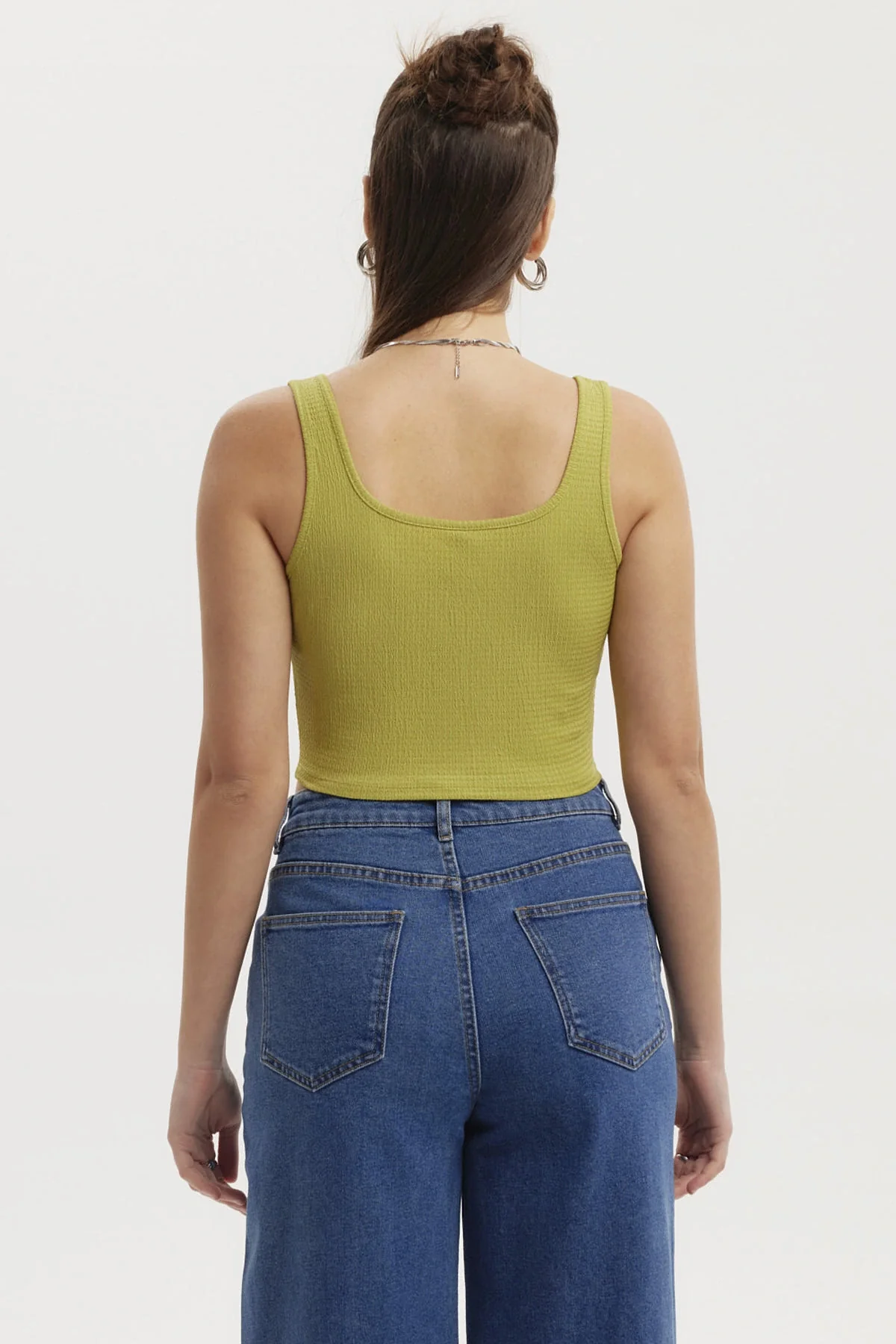 Polera Mujer Argolla Verde - Image 3