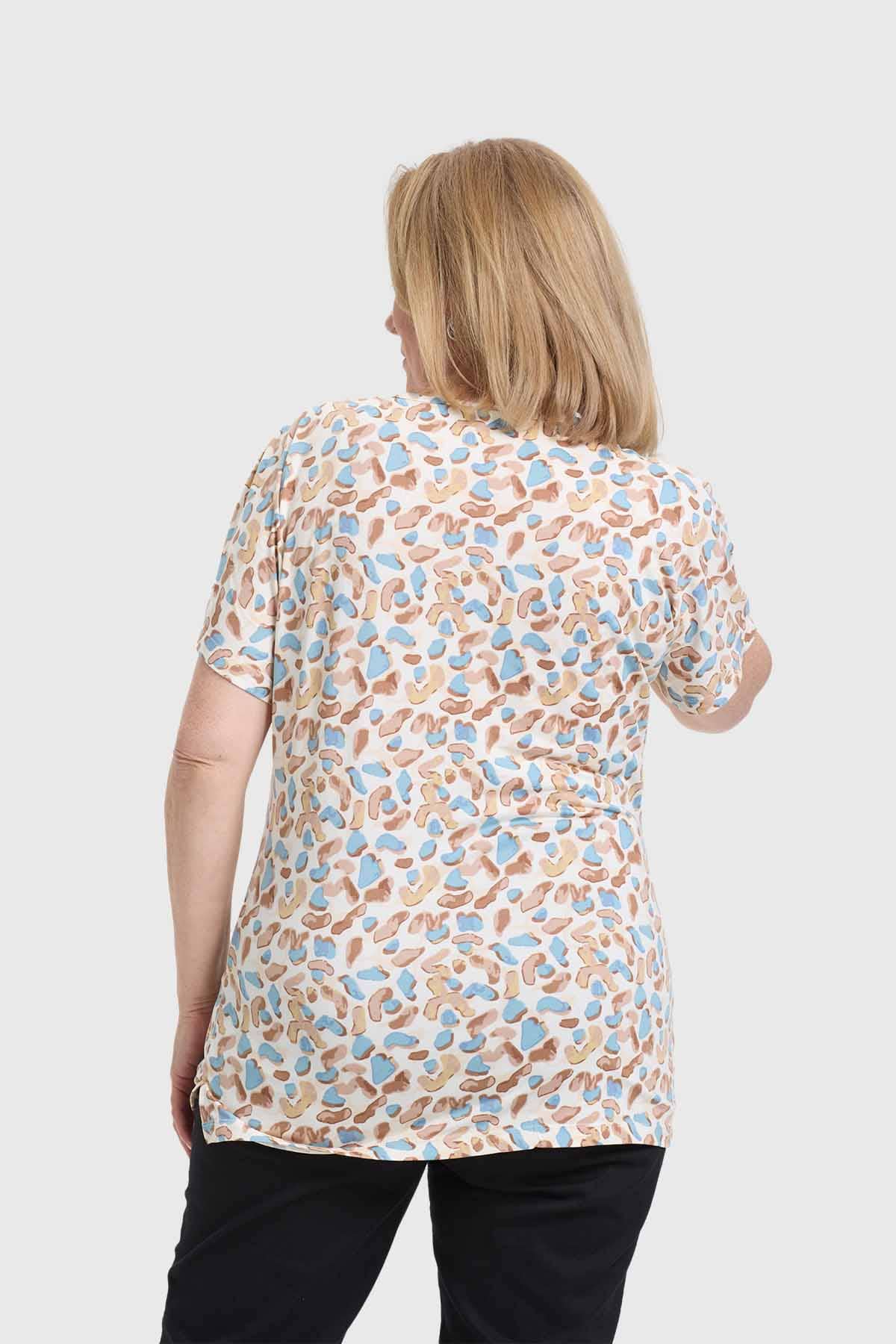 Polera Mujer Beige - Image 3