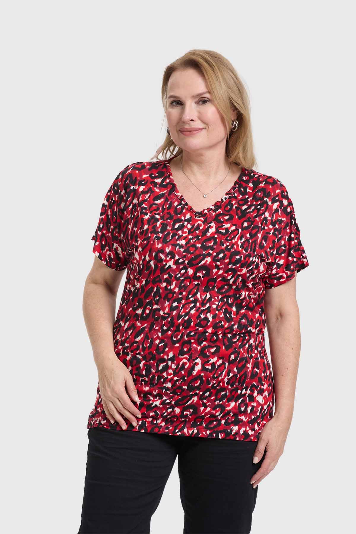 Polera Mujer Rojo - Image 2