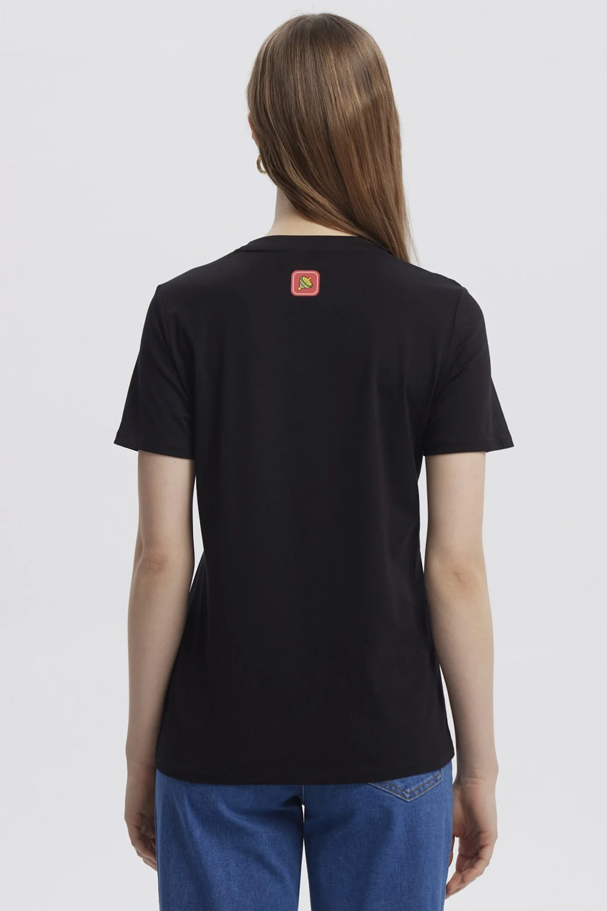 Polera Mujer Hello Kitty Negro - Image 3