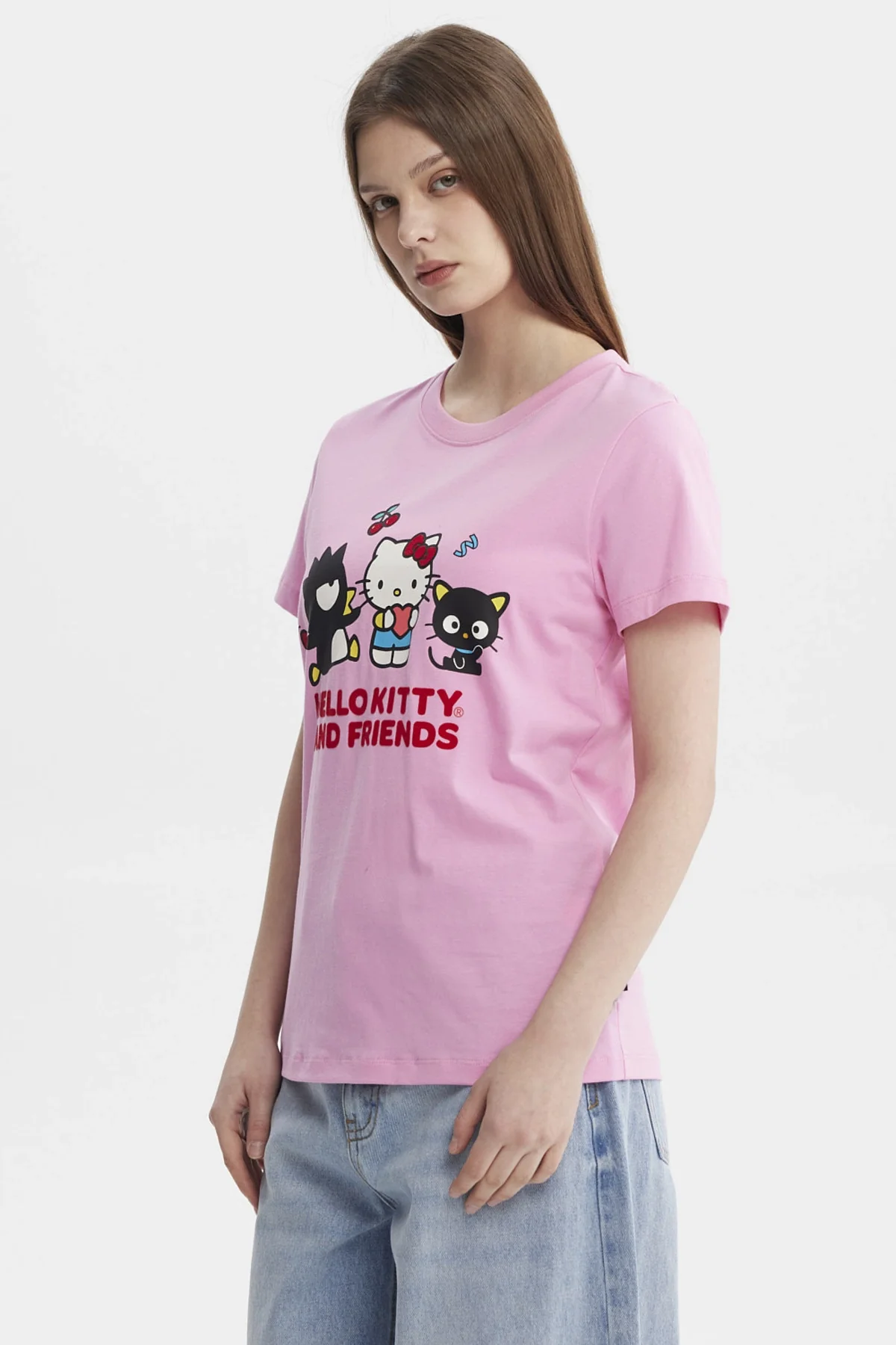 Polera Mujer Hello Kitty Rosado - Image 2