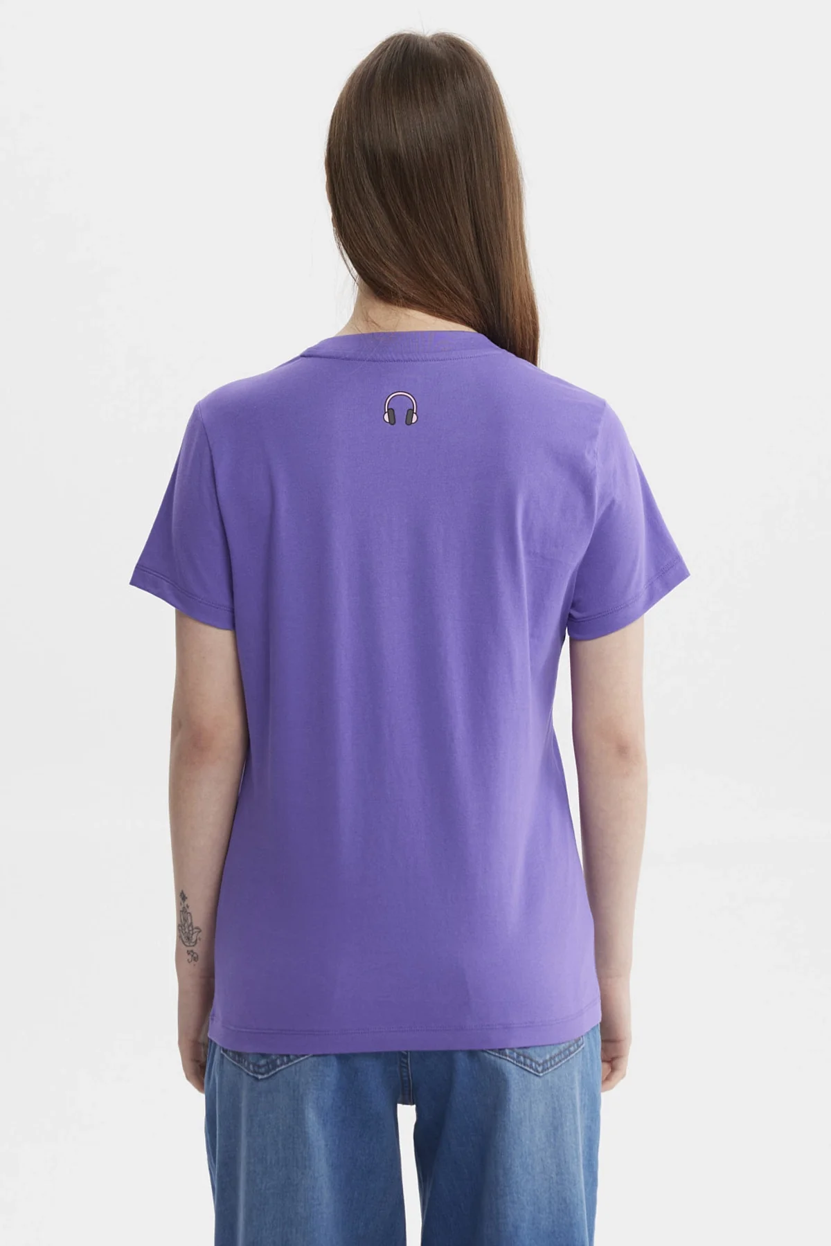 Polera Mujer Juvenil Bt21 Violeta - Image 3