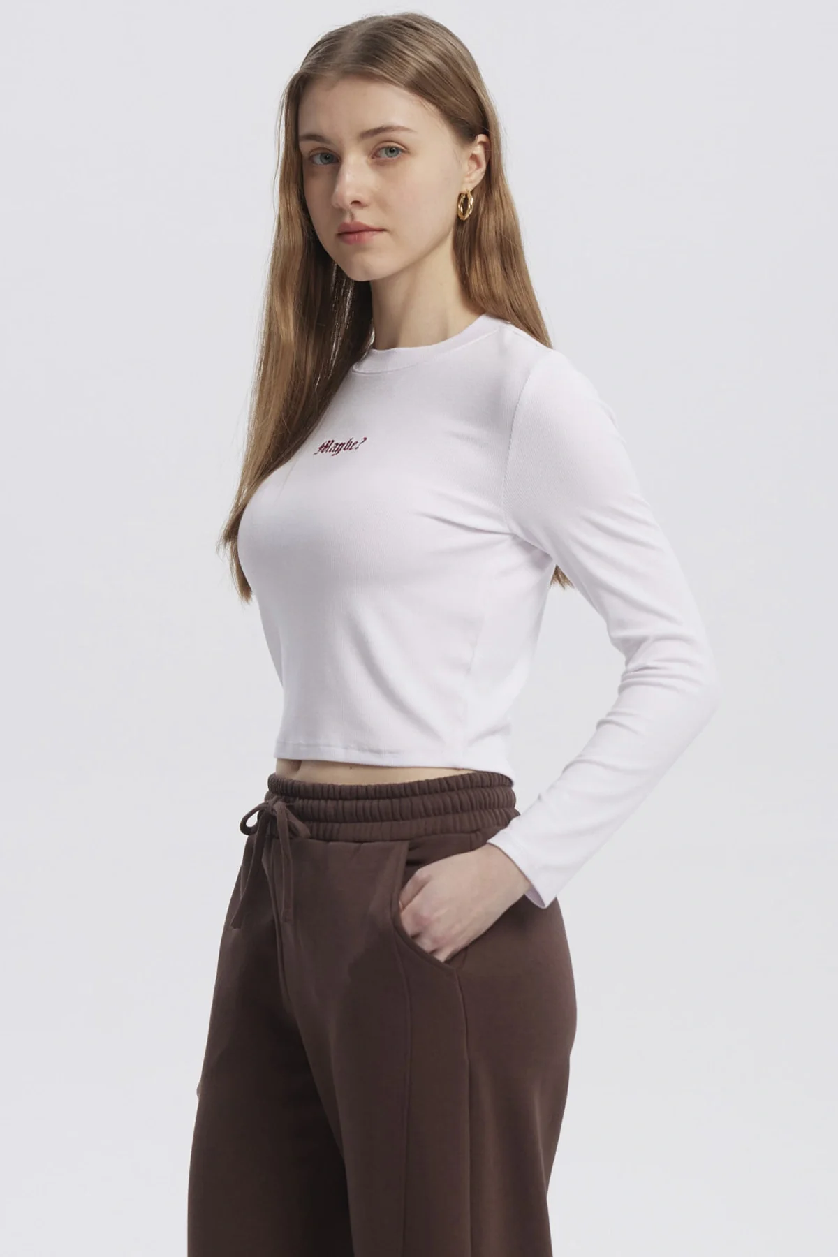 Polera Mujer Mini Print Blanco - Image 2