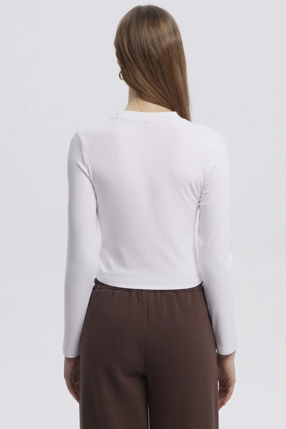 Polera Mujer Mini Print Blanco - Image 3