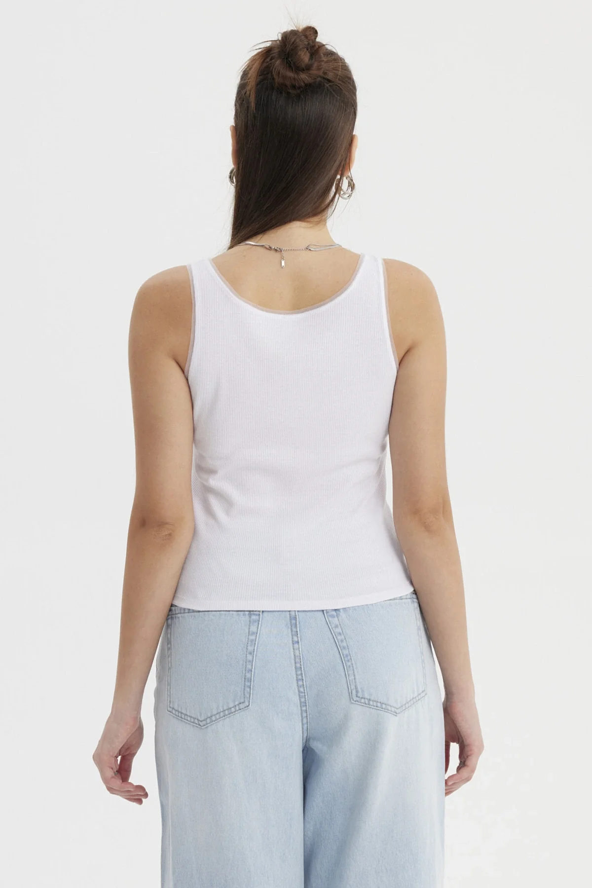 Polera Mujer Mini Print Texto Blanco - Image 3