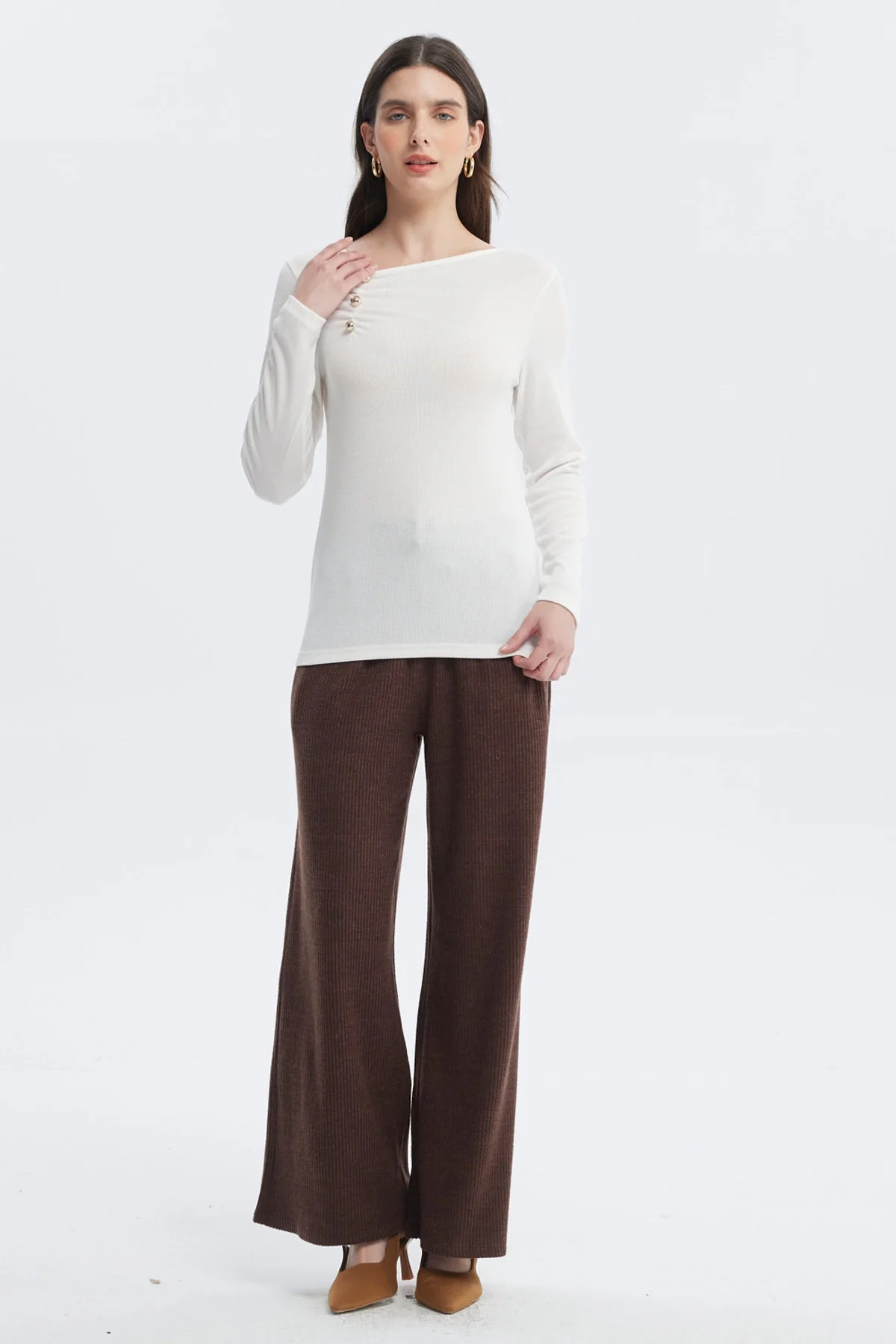 Polera Mujer Nueva Crudo - Image 4