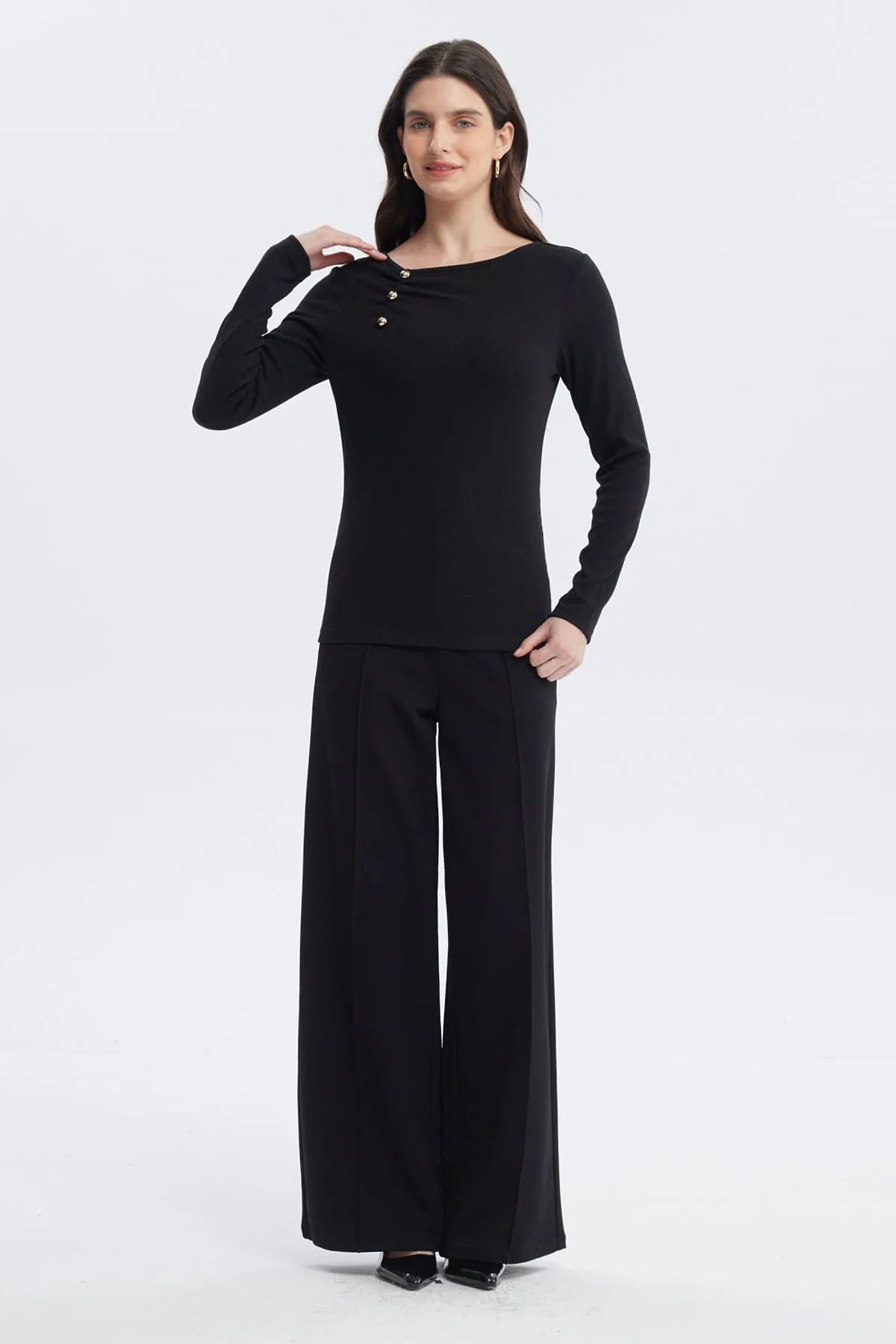 Polera Mujer Nueva Negro - Image 4