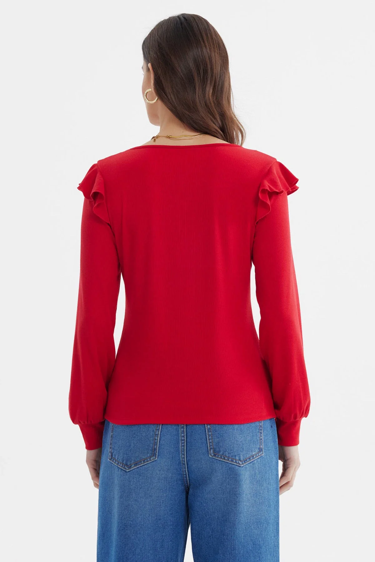 Polera Mujer Nueva Rojo - Image 3