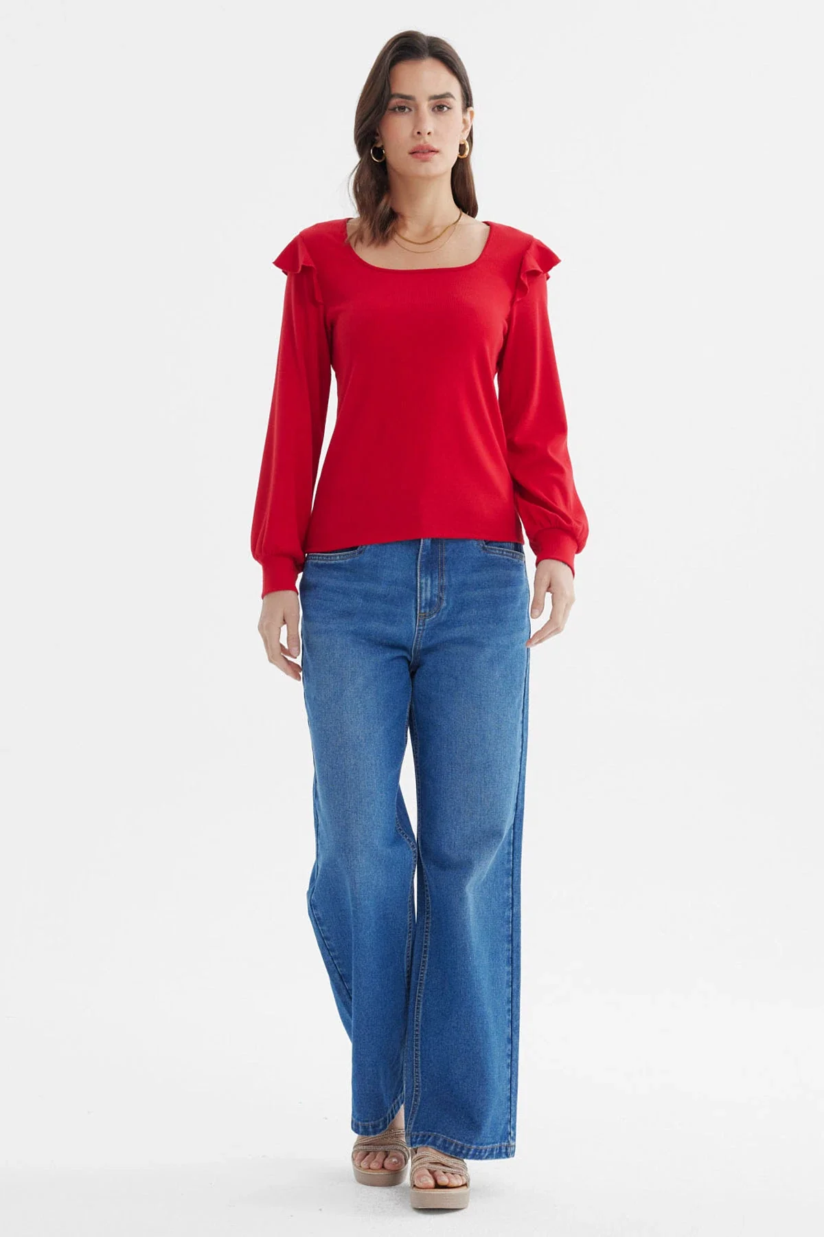 Polera Mujer Nueva Rojo - Image 4