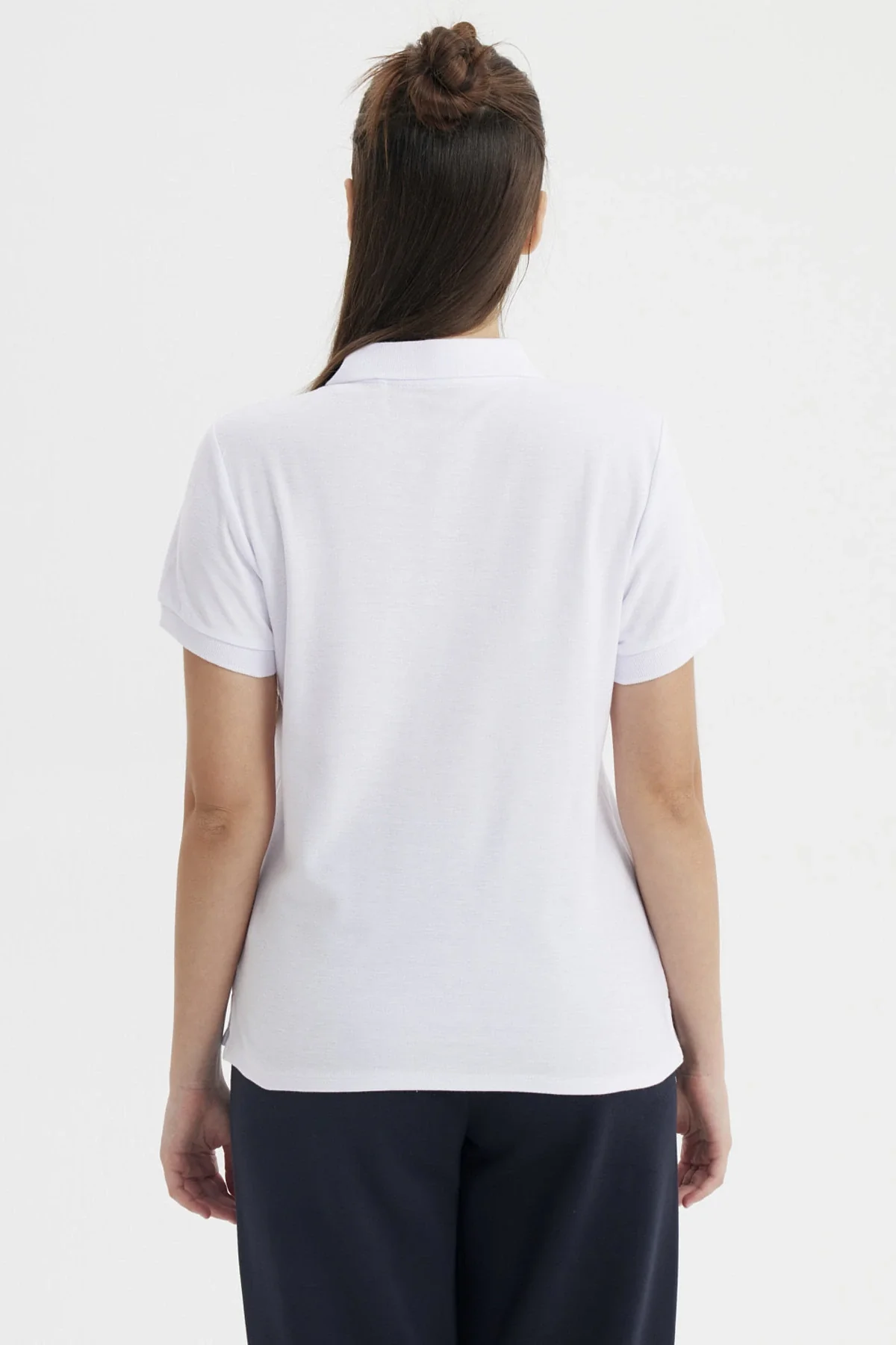 Polera Mujer Pique Mujer Juvenil Blanco - Image 3