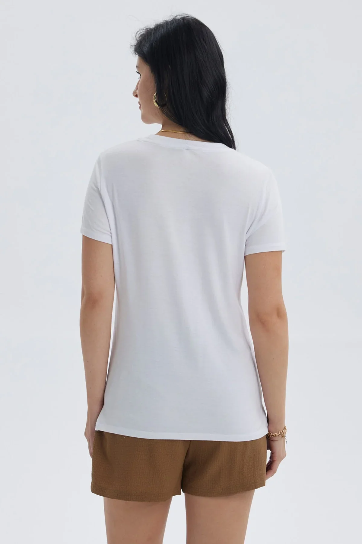 Polera Mujer Print Blanco - Image 3
